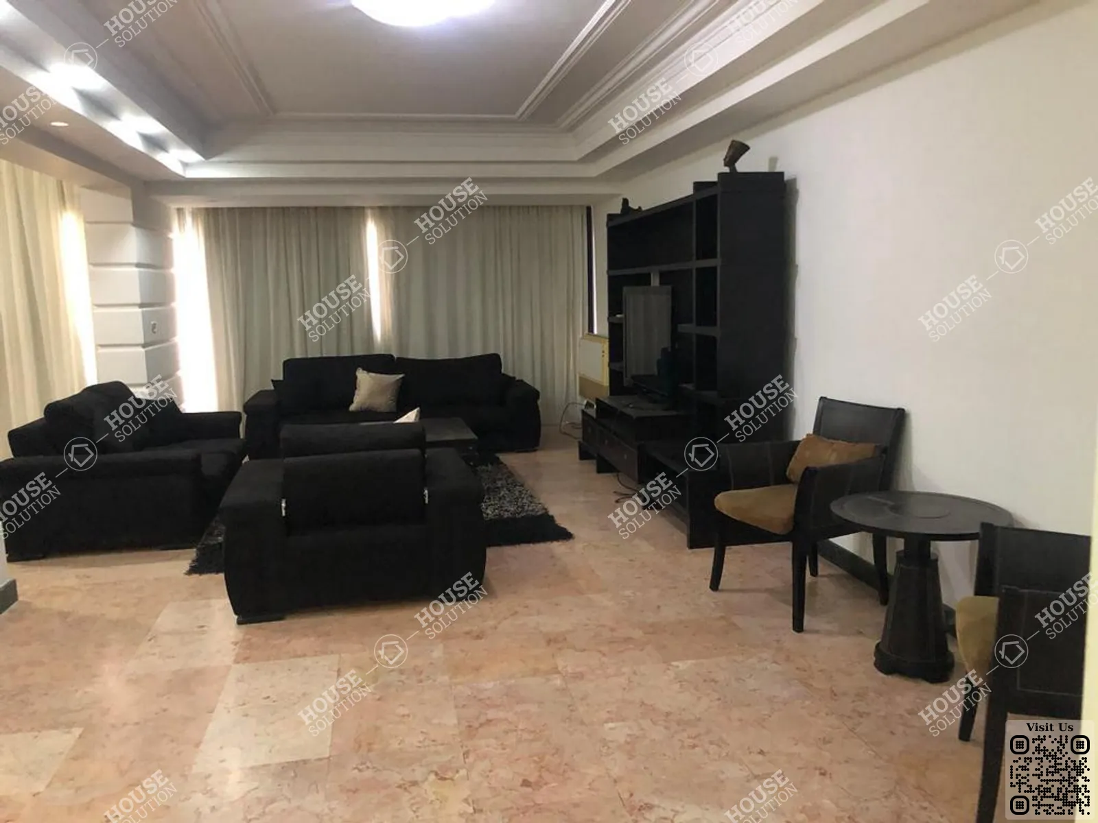 RECEPTION @ Apartments For Rent In Maadi Maadi Sarayat Area: 200 m² consists of 4 Bedrooms 3 Bathrooms Furnished 5 stars #6493-2