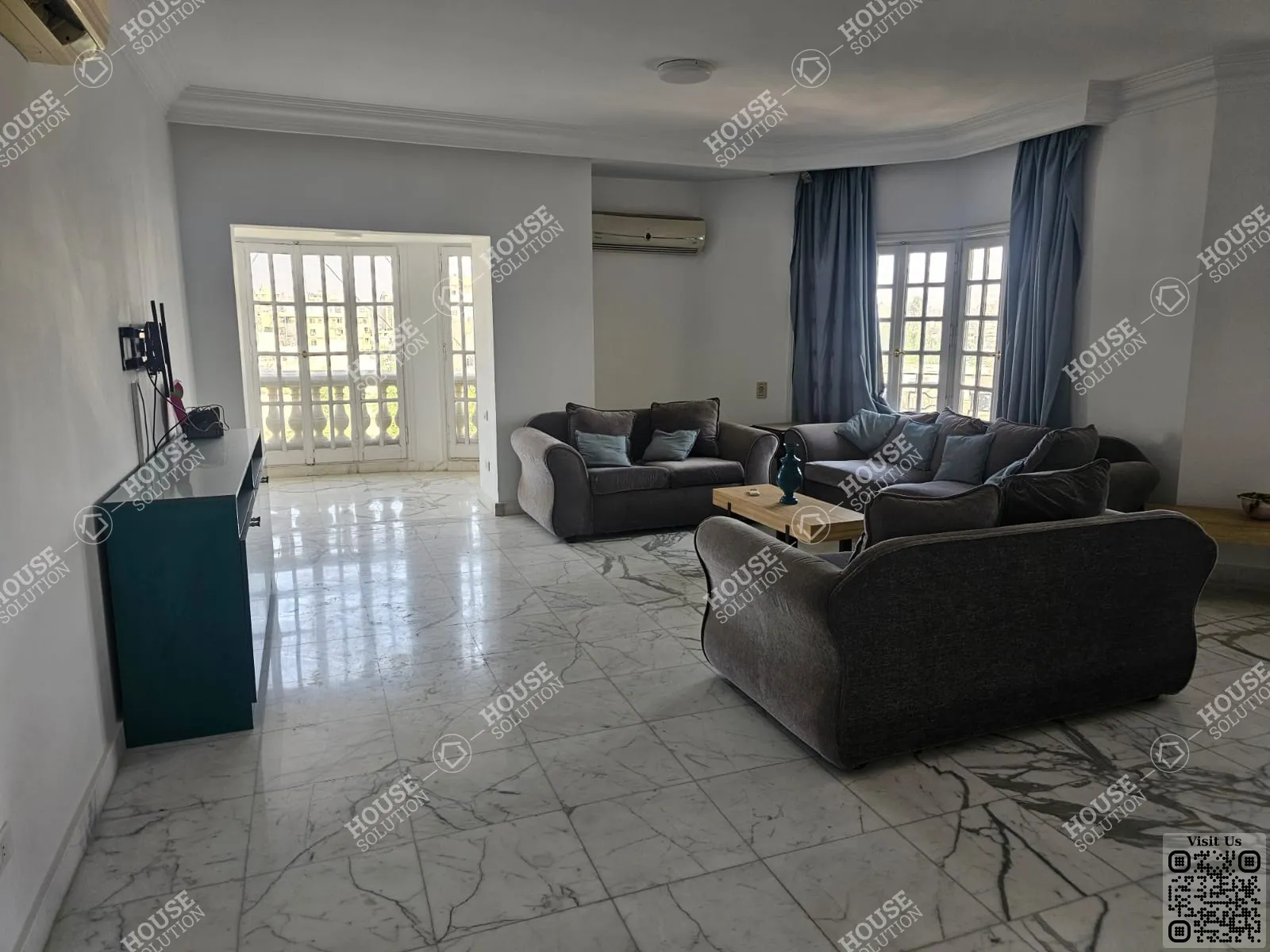 RECEPTION  @ Penthouses For Rent In Maadi Maadi Sarayat Area: 450 m² consists of 4 Bedrooms 4 Bathrooms Modern furnished 5 stars #6494-2