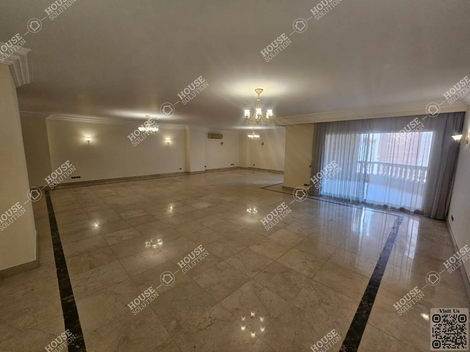 غرفة الاستقبال	 @ شقق للإيجار في المعادي سرايات المعادي مساحة: 350 م² تتكون من 6 غرفة 5 حمام نصف مفروش 5 نجوم #6496-1