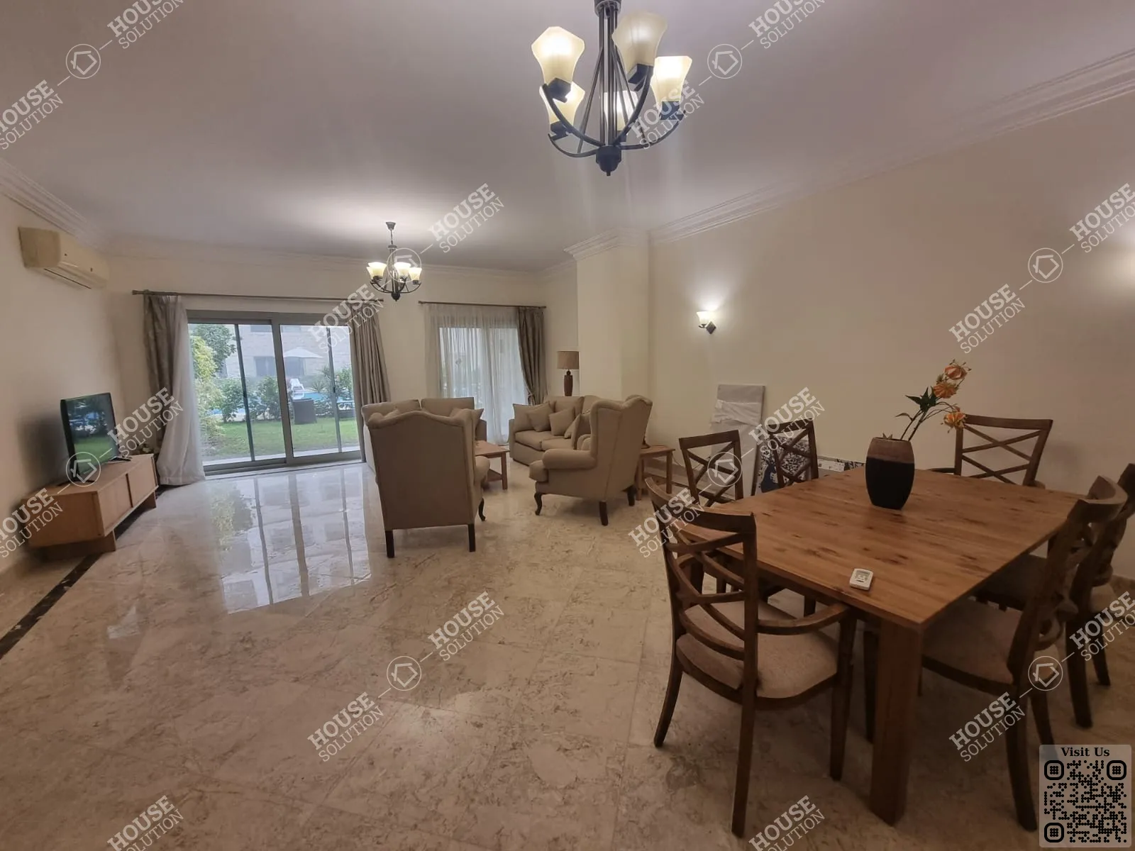 RECEPTION  @ Ground Floors For Rent In Maadi Maadi Sarayat Area: 185 m² consists of 3 Bedrooms 3 Bathrooms Modern furnished 5 stars #6499-0