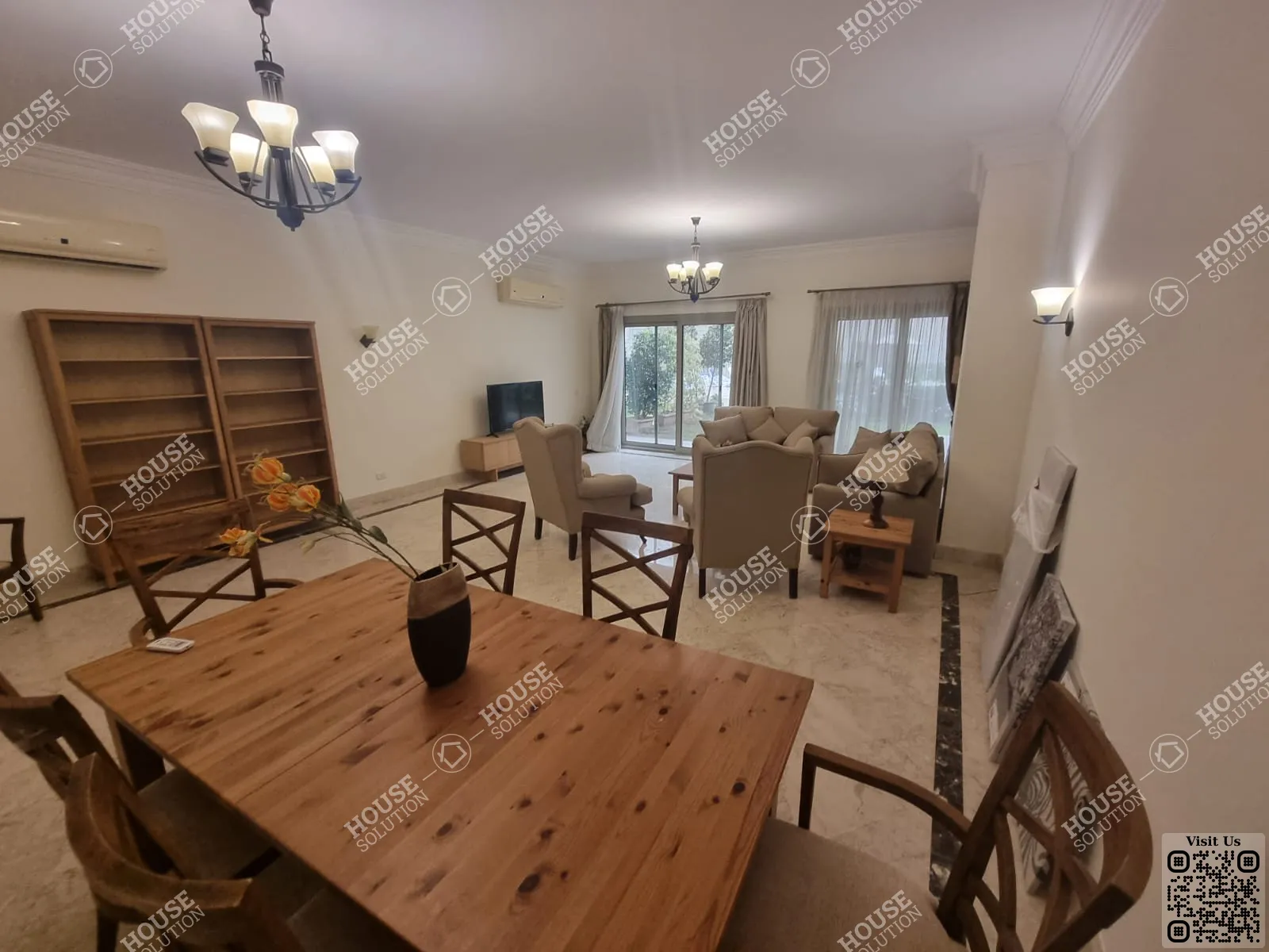 RECEPTION  @ Ground Floors For Rent In Maadi Maadi Sarayat Area: 185 m² consists of 3 Bedrooms 3 Bathrooms Modern furnished 5 stars #6499-1