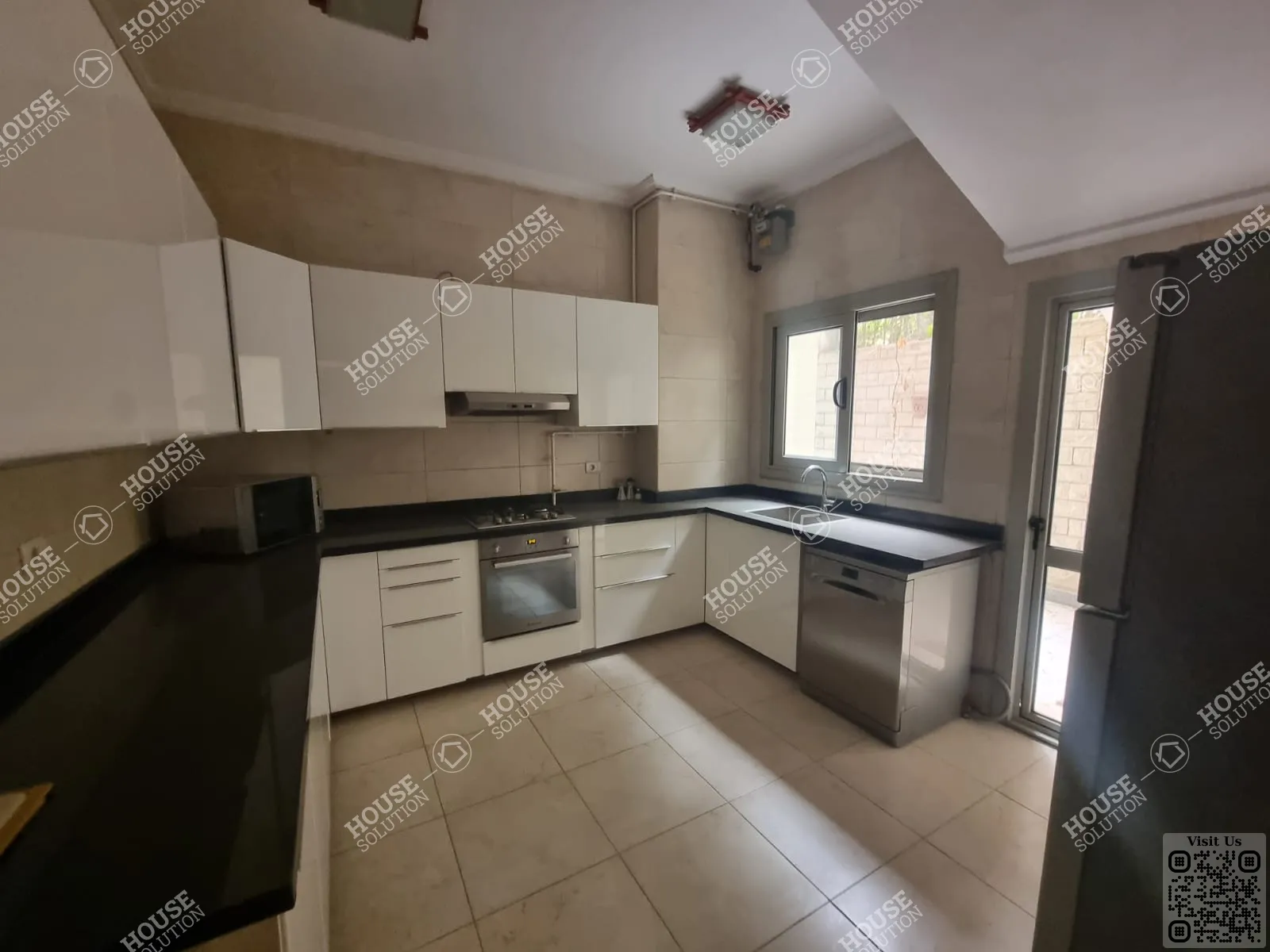 KITCHEN  @ Ground Floors For Rent In Maadi Maadi Sarayat Area: 185 m² consists of 3 Bedrooms 3 Bathrooms Modern furnished 5 stars #6499-2