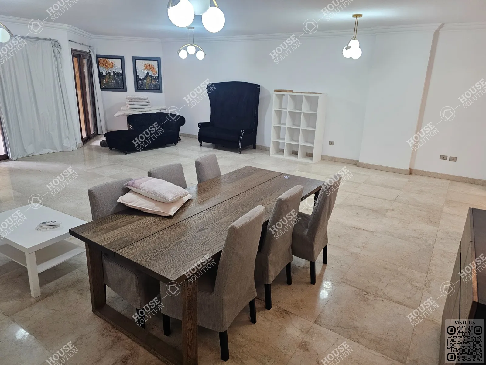 RECEPTION  @ Apartments For Rent In Maadi Maadi Sarayat Area: 265 m² consists of 3 Bedrooms 3 Bathrooms Modern furnished 5 stars #6514-1