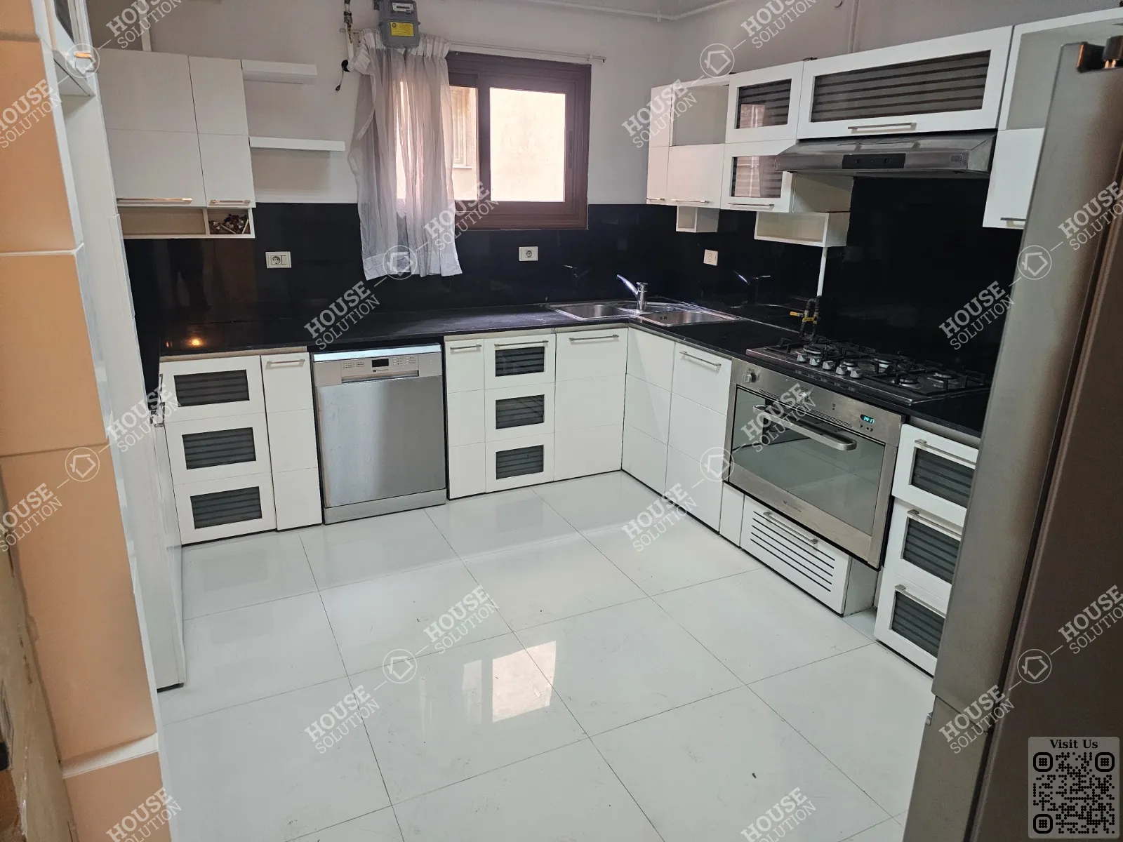 KITCHEN  @ Apartments For Rent In Maadi Maadi Sarayat Area: 265 m² consists of 3 Bedrooms 3 Bathrooms Modern furnished 5 stars #6514-2