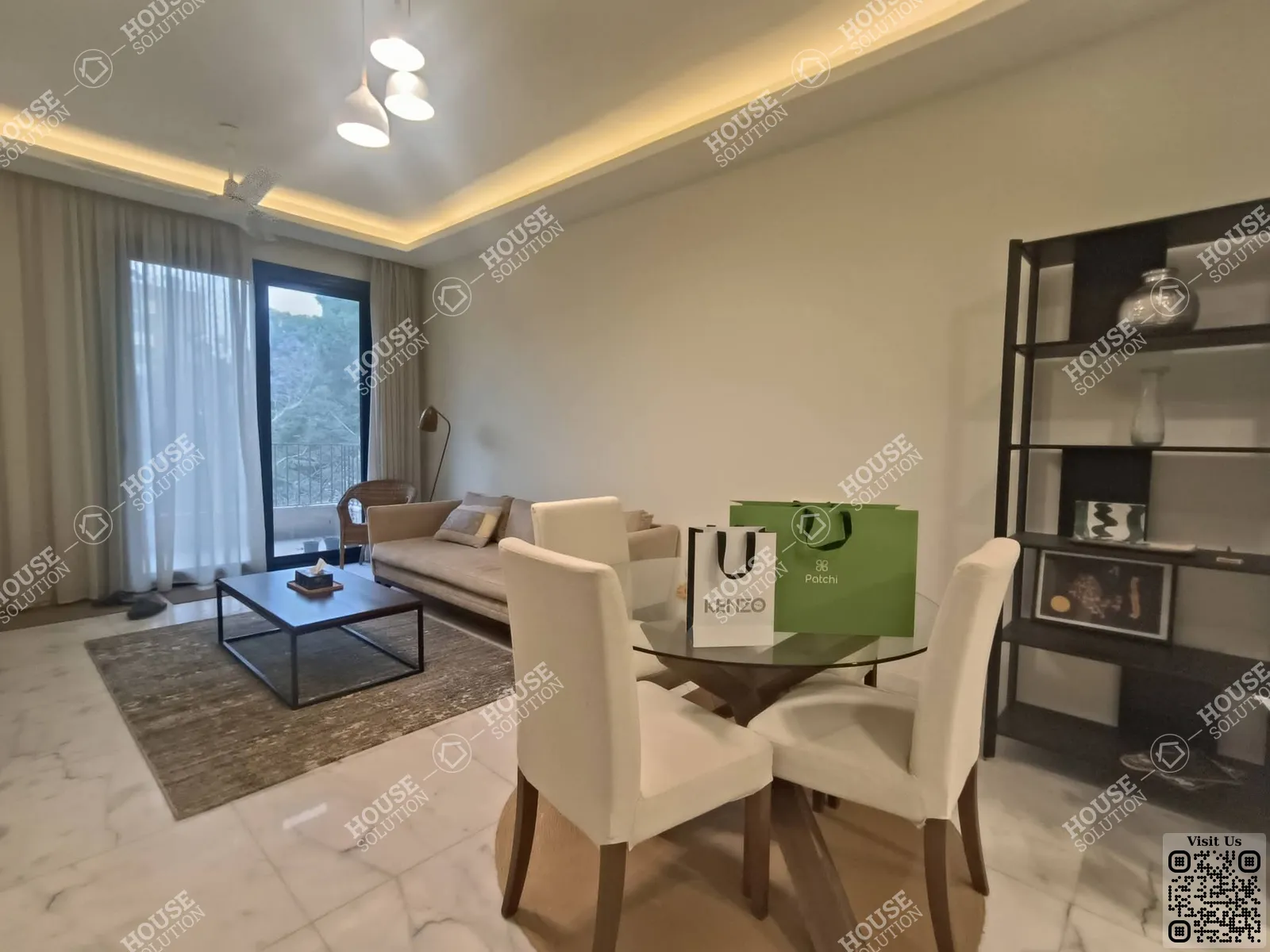 RECEPTION  @ Apartments For Rent In Maadi Maadi Sarayat Area: 125 m² consists of 2 Bedrooms 3 Bathrooms Modern furnished 5 stars #6528-0