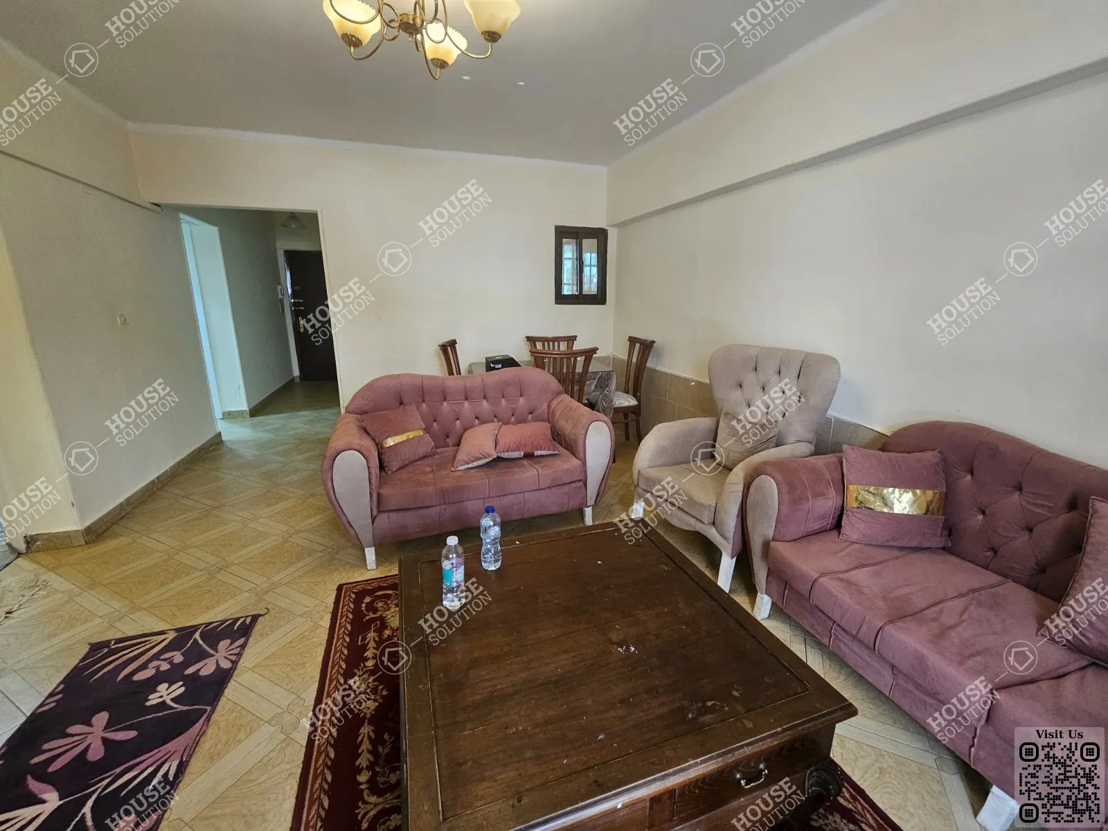 RECEPTION  @ Apartments For Rent In Maadi Maadi Degla Area: 110 m² consists of 2 Bedrooms 2 Bathrooms Furnished 5 stars #6529-1