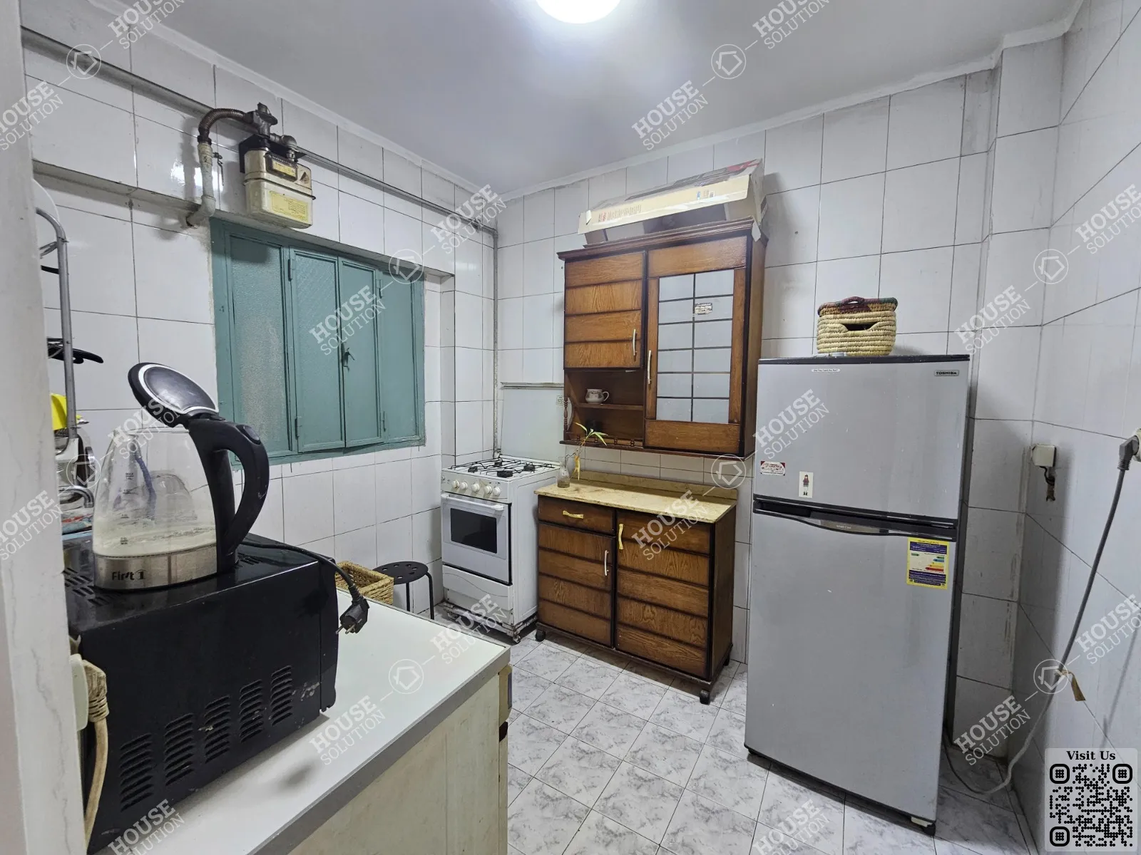 KITCHEN  @ Apartments For Rent In Maadi Maadi Degla Area: 110 m² consists of 2 Bedrooms 2 Bathrooms Furnished 5 stars #6529-2