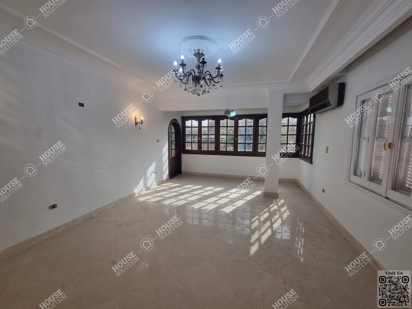 غرفة الاستقبال	 @ شقق للإيجار في المعادي سرايات المعادي مساحة: 120 م² تتكون من 2 غرفة 1 حمام نصف مفروش 5 نجوم #6532-0