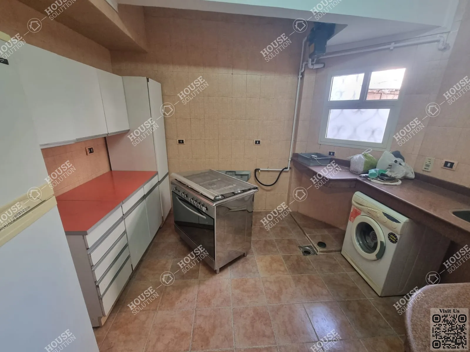 مطبخ	 @ شقق للإيجار في المعادي سرايات المعادي مساحة: 120 م² تتكون من 2 غرفة 1 حمام نصف مفروش 5 نجوم #6532-2