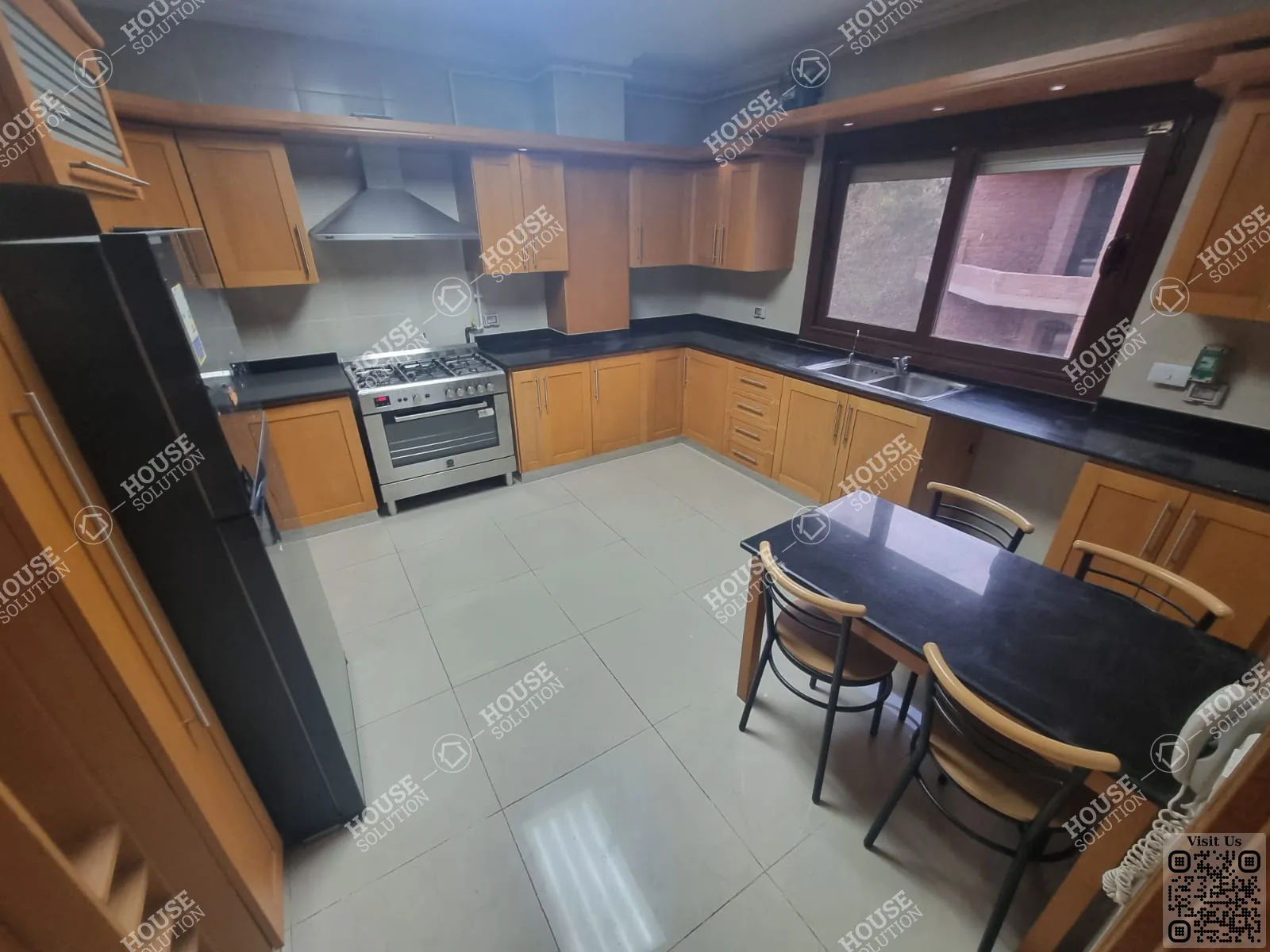 KITCHEN  @ Apartments For Rent In Maadi Maadi Sarayat Area: 245 m² consists of 3 Bedrooms 4 Bathrooms Modern furnished 5 stars #6533-2