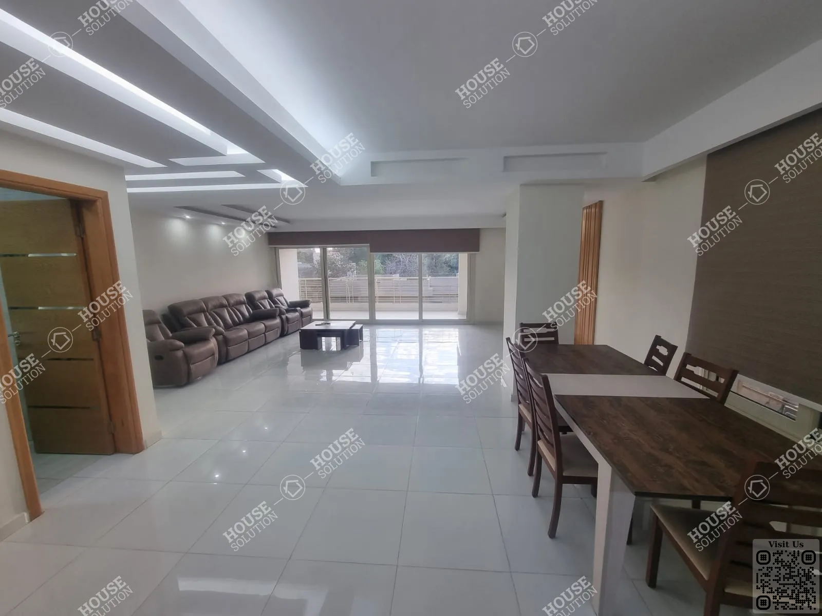 غرفة الاستقبال	 @ شقق للإيجار في المعادي سرايات المعادي مساحة: 200 م² تتكون من 3 غرفة 3 حمام مفروش مودرن 5 نجوم #6534-0