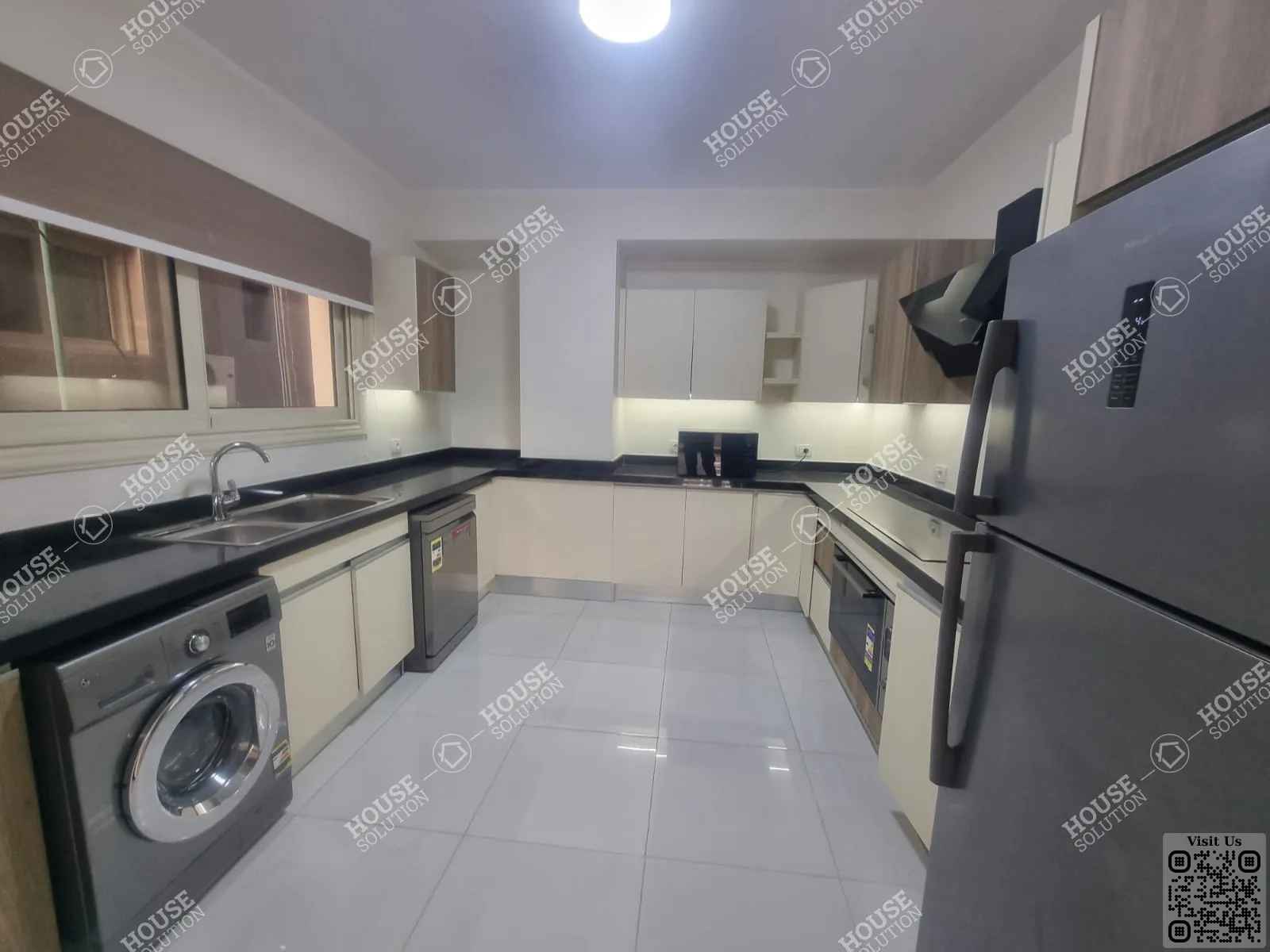 مطبخ	 @ شقق للإيجار في المعادي سرايات المعادي مساحة: 200 م² تتكون من 3 غرفة 3 حمام مفروش مودرن 5 نجوم #6534-2