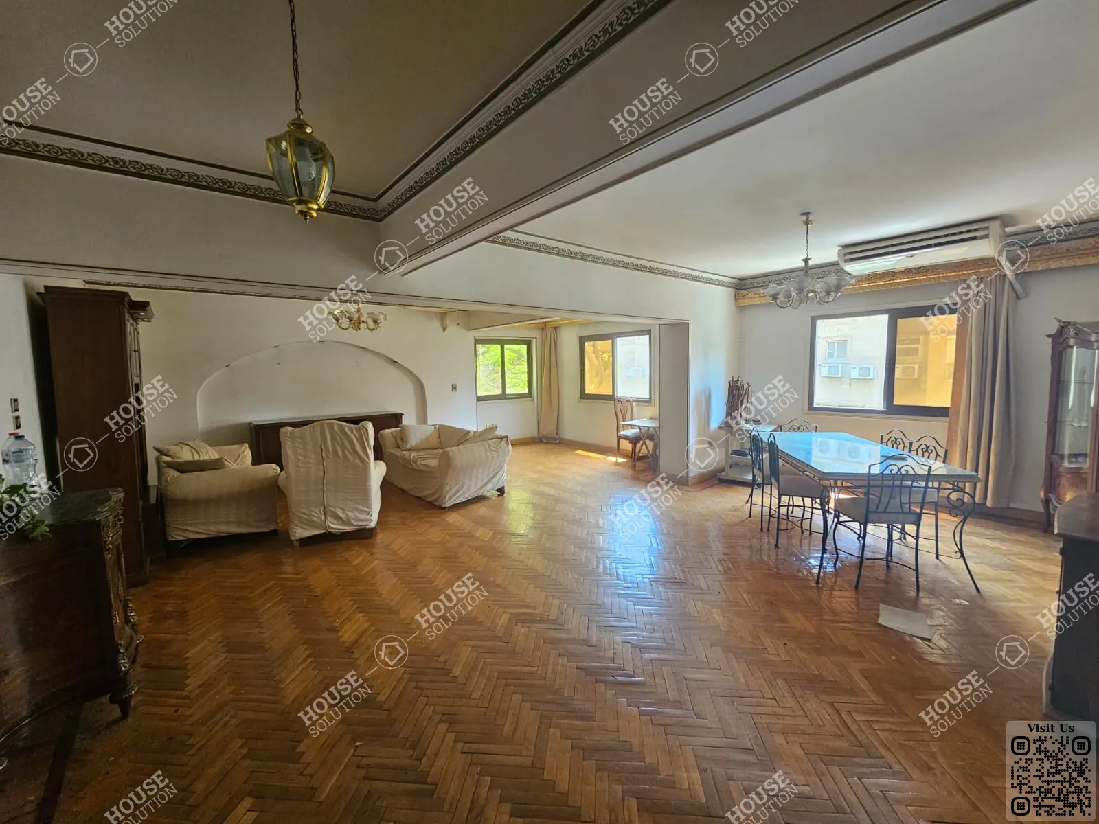 RECEPTION  @ Apartments For Rent In Maadi Maadi Sarayat Area: 160 m² consists of 3 Bedrooms 2 Bathrooms Furnished 5 stars #6543-0