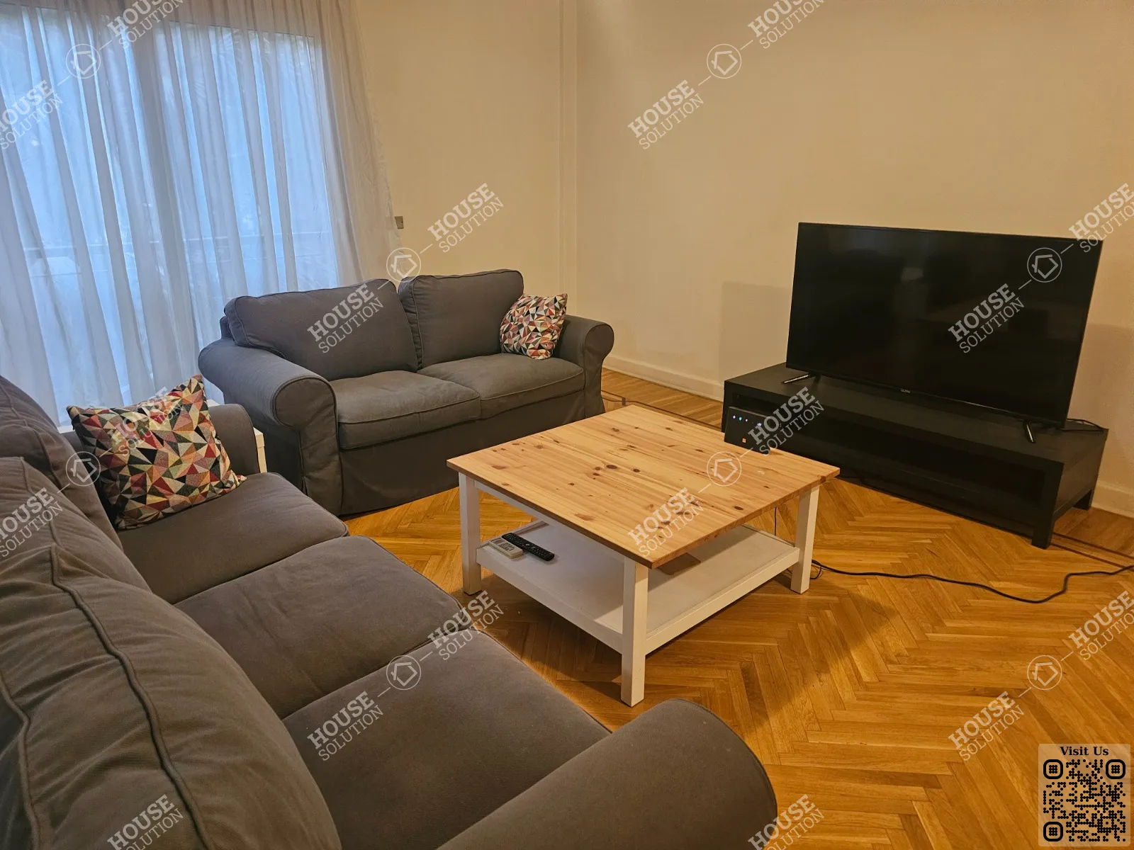 RECEPTION  @ Apartments For Rent In Maadi Maadi Degla Area: 145 m² consists of 3 Bedrooms 2 Bathrooms Furnished 5 stars #6545-1