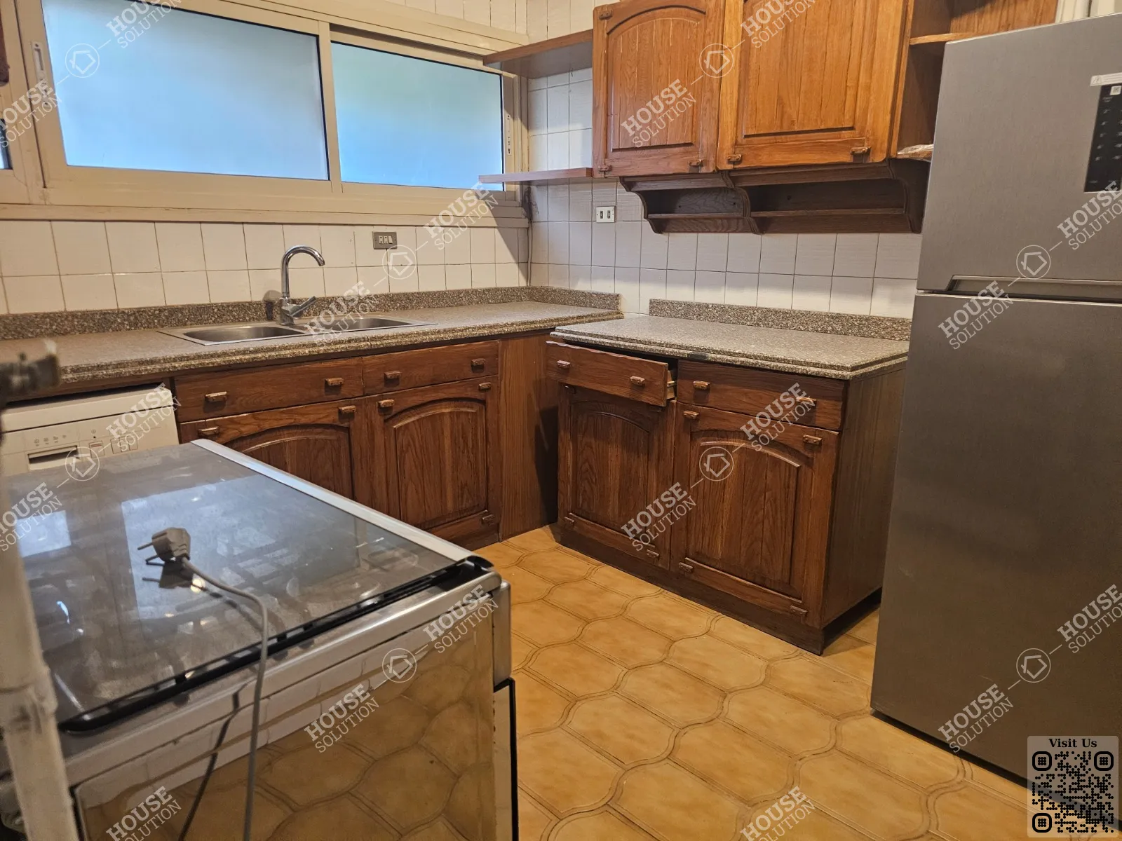 KITCHEN  @ Apartments For Rent In Maadi Maadi Degla Area: 145 m² consists of 3 Bedrooms 2 Bathrooms Furnished 5 stars #6545-2