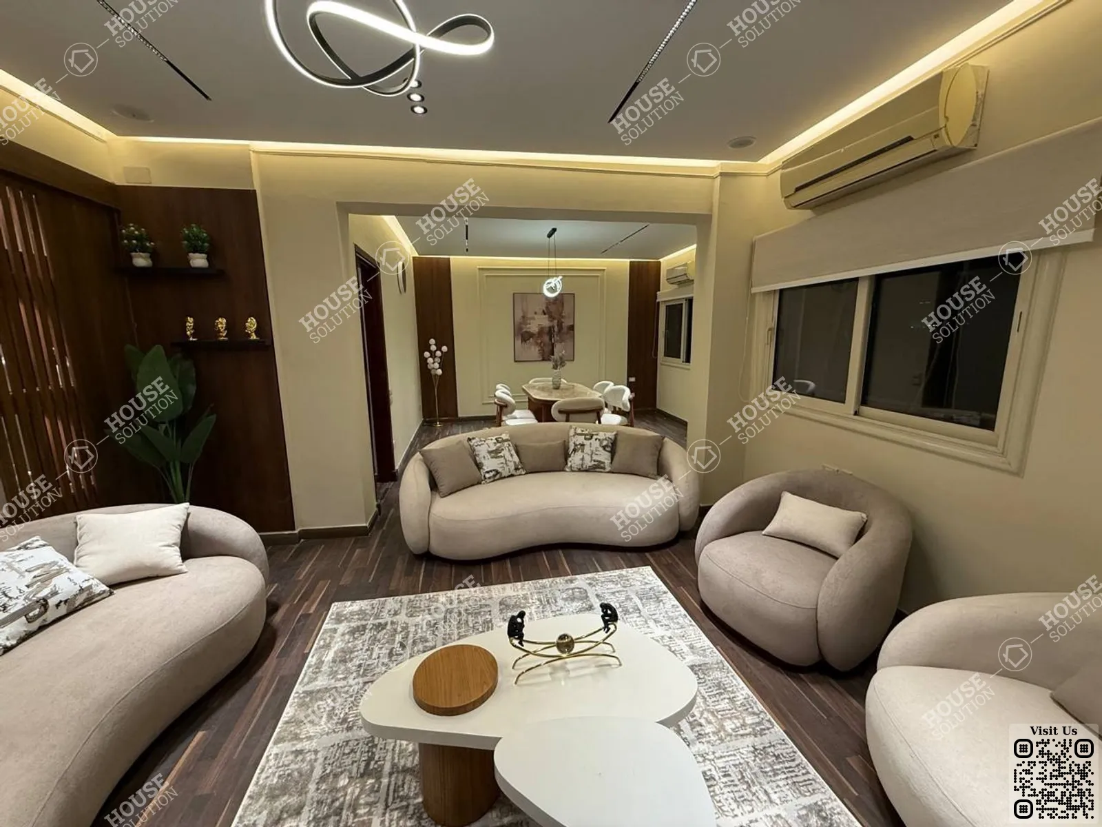 RECEPTION  @ Apartments For Rent In Zamalek Zamalek GEZIRA ISLAND Area: 185 m² consists of 2 Bedrooms 2 Bathrooms Modern furnished 5 stars #6547-0
