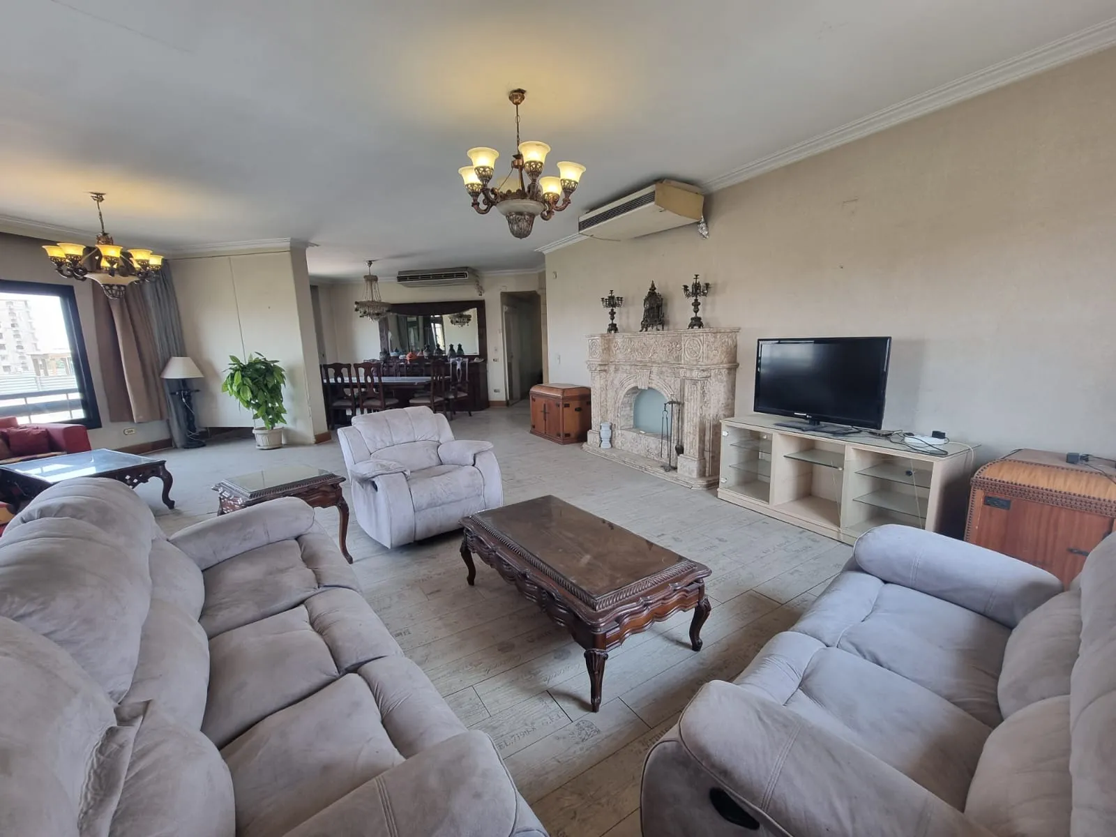 شقق للبيع في المعادي دجله المعادي مساحة: 185 م² تتكون من 3 غرفة 2 حمام مفروش 5 نجوم #6549