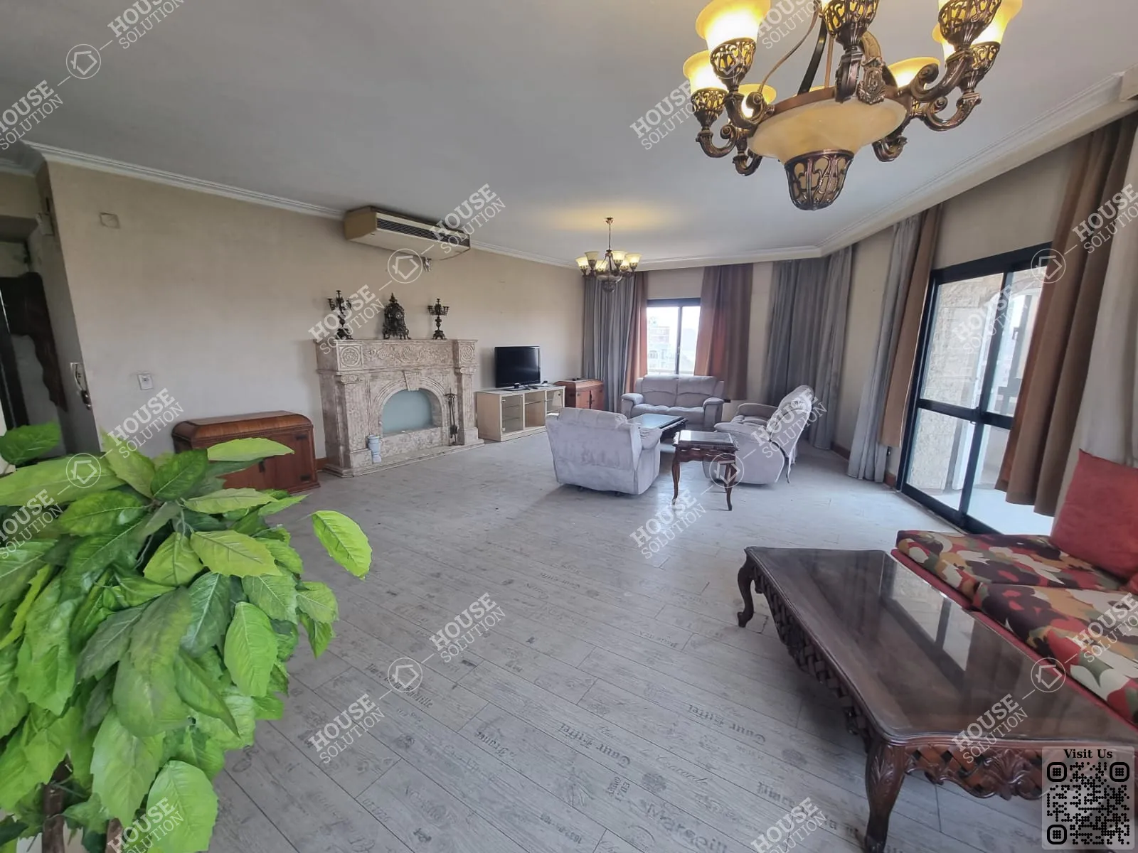 RECEPTION  @ Apartments For Rent In Maadi Maadi Degla Area: 185 m² consists of 3 Bedrooms 2 Bathrooms Furnished 5 stars #6549-1