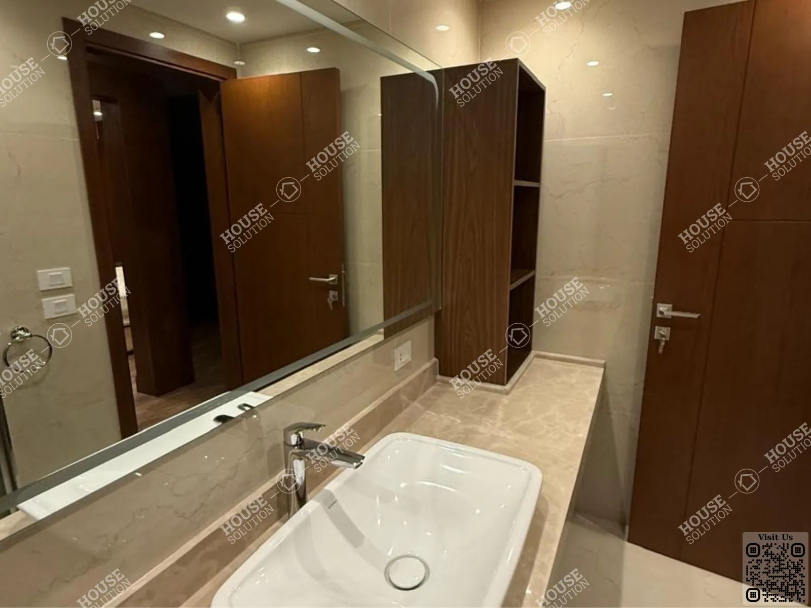 RECEPTION  @ Apartments For Rent In New Cairo Mivida Area: 244 m² consists of 3 Bedrooms 4 Bathrooms Modern furnished 5 stars #6552-0