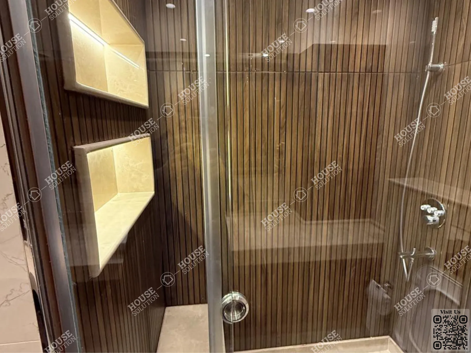 LIVING AREA  @ Apartments For Rent In New Cairo Mivida Area: 244 m² consists of 3 Bedrooms 4 Bathrooms Modern furnished 5 stars #6552-1