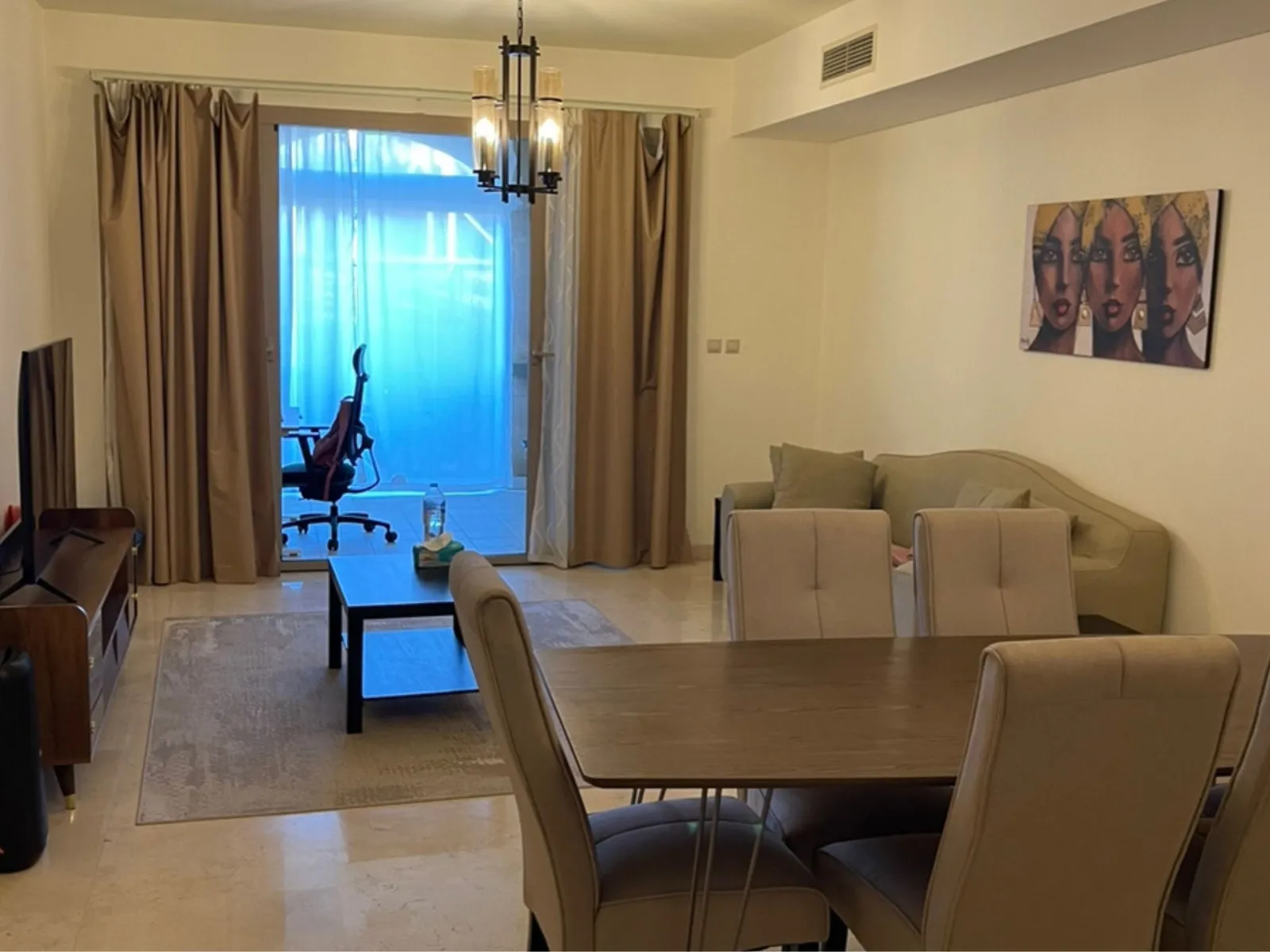 Ground Floors For Sale In Mokattam Uptown Cairo Area: 107 m² consists of 1 Bedrooms 2 Bathrooms Modern furnished 5 stars #6562