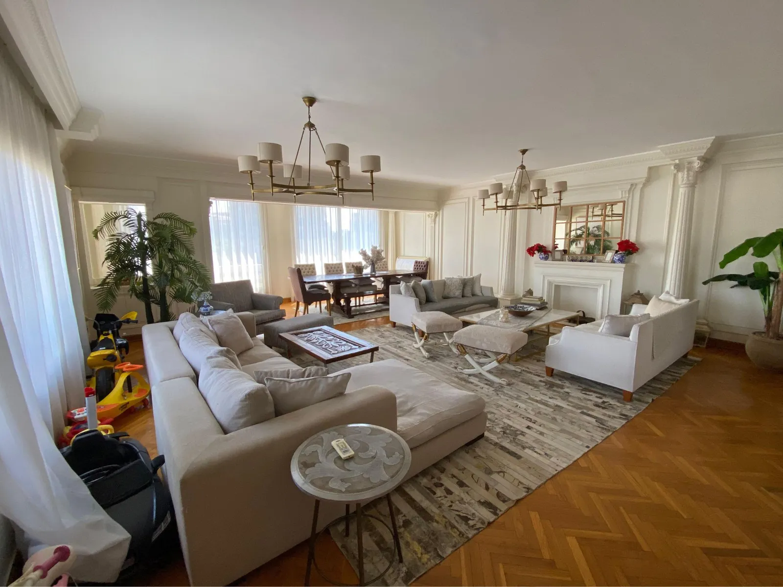 Penthouses For Sale In Maadi Maadi Sarayat Area: 320 m² consists of 4 Bedrooms 3 Bathrooms Semi furnished 5 stars #6570