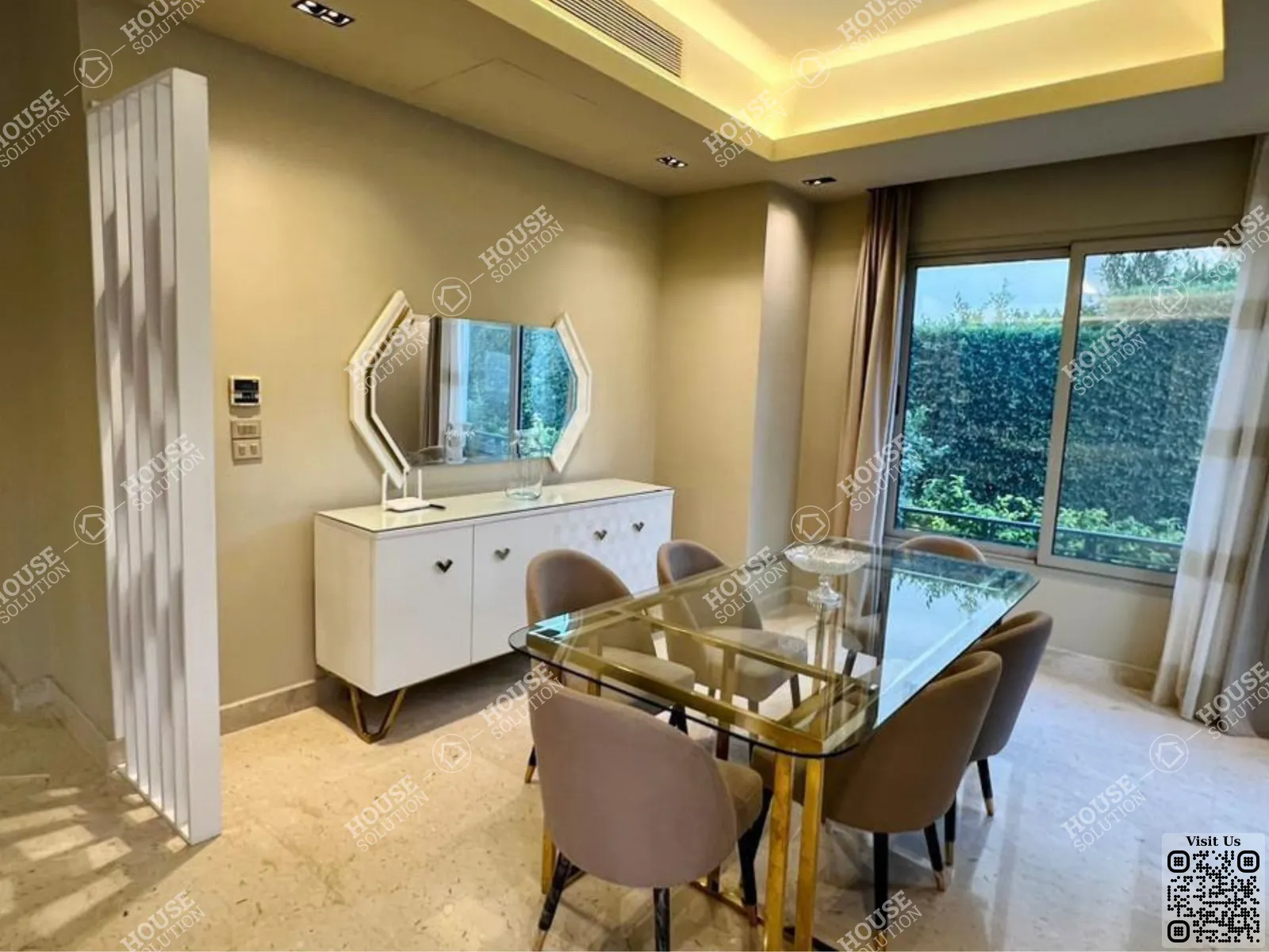 RECEPTION @ Villas For Rent In Sheikh Zayed Allegria By SODIC Area: 650 m² consists of 5 Bedrooms 6 Bathrooms Modern furnished 5 stars #6572-2