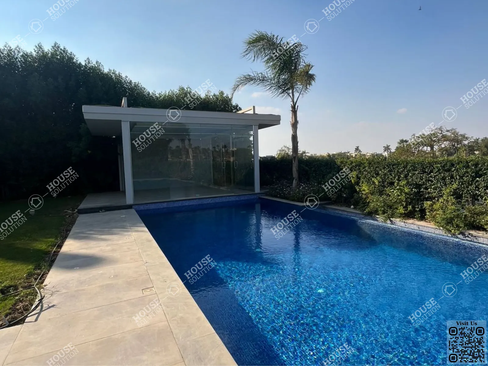 PRIVATE SWIMMING POOL @ Villas For Rent In Sheikh Zayed Allegria By SODIC Area: 1200 m² consists of 5 Bedrooms 6 Bathrooms Semi furnished 5 stars #6575-0