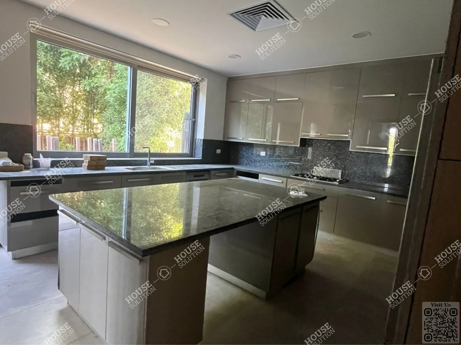 KITCHEN @ Villas For Rent In Sheikh Zayed Allegria By SODIC Area: 1200 m² consists of 5 Bedrooms 6 Bathrooms Semi furnished 5 stars #6575-1