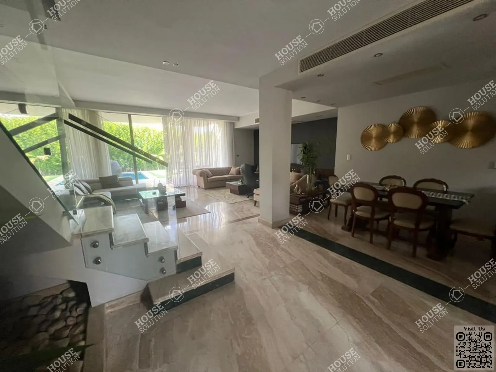 RECEPTION  @ Town-House For Rent In Sheikh Zayed Allegria By SODIC Area: 220 m² consists of 3 Bedrooms 3 Bathrooms Modern furnished 5 stars #6578-0