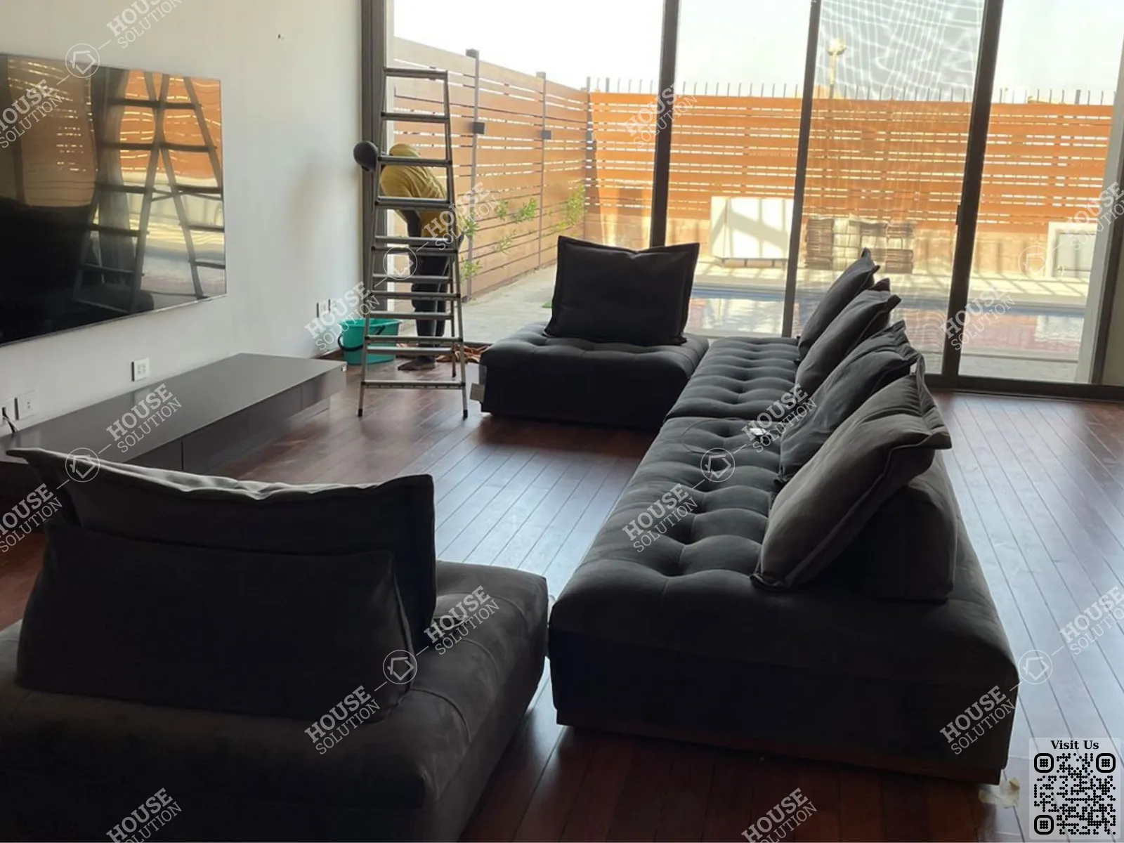 RECEPTION @ Town-House For Rent In Sheikh Zayed Allegria By SODIC Area: 220 m² consists of 3 Bedrooms 3 Bathrooms Modern furnished 5 stars #6579-0