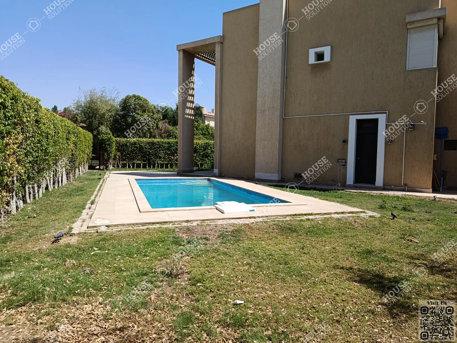 PRIVATE SWIMMING POOL @ Town-House For Rent In Sheikh Zayed Allegria By SODIC Area: 450 m² consists of 4 Bedrooms 4 Bathrooms Semi furnished 5 stars #6580-0