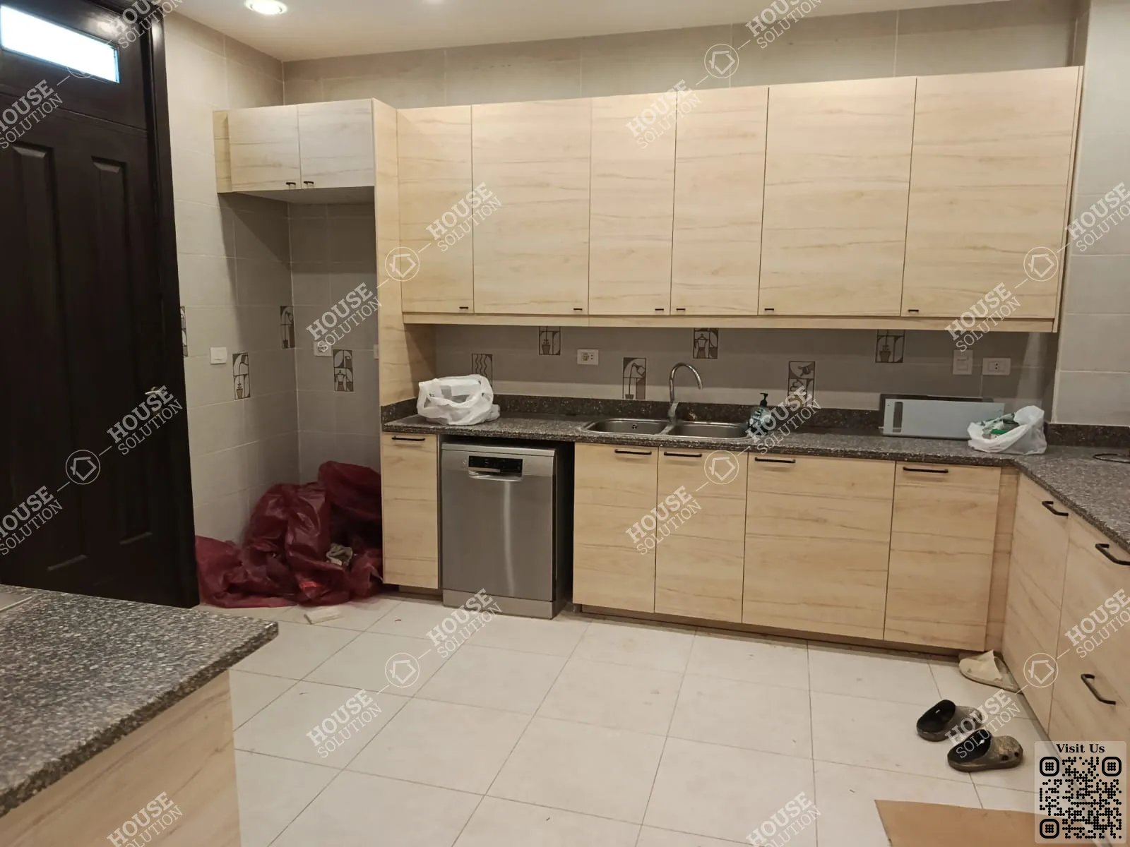 KITCHEN @ Town-House For Rent In Sheikh Zayed Allegria By SODIC Area: 450 m² consists of 4 Bedrooms 4 Bathrooms Semi furnished 5 stars #6580-2