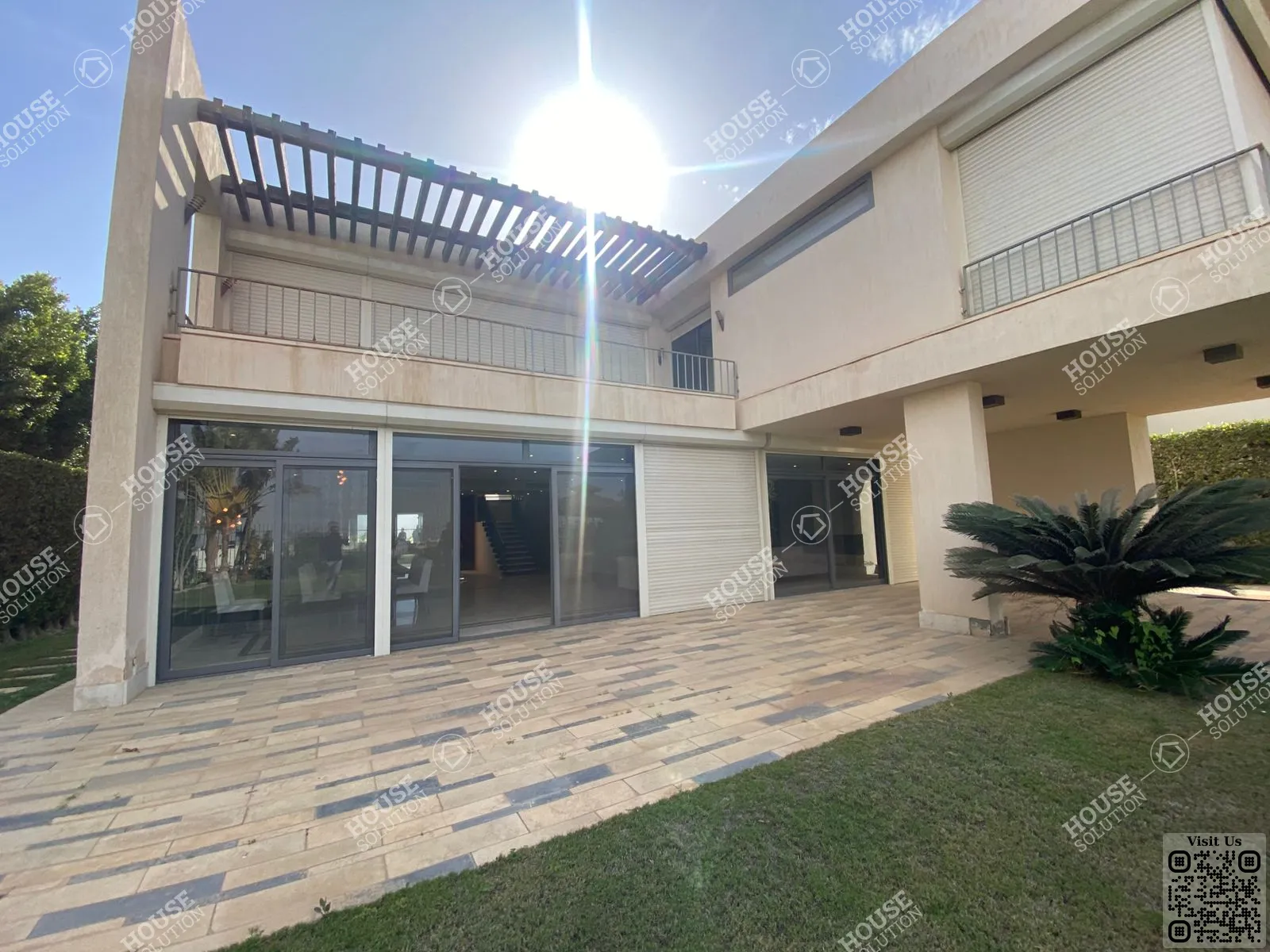 OUTSIDE VIEW @ Villas For Rent In Sheikh Zayed Allegria By SODIC Area: 900 m² consists of 5 Bedrooms 6 Bathrooms Modern furnished 1 stars #6584-0