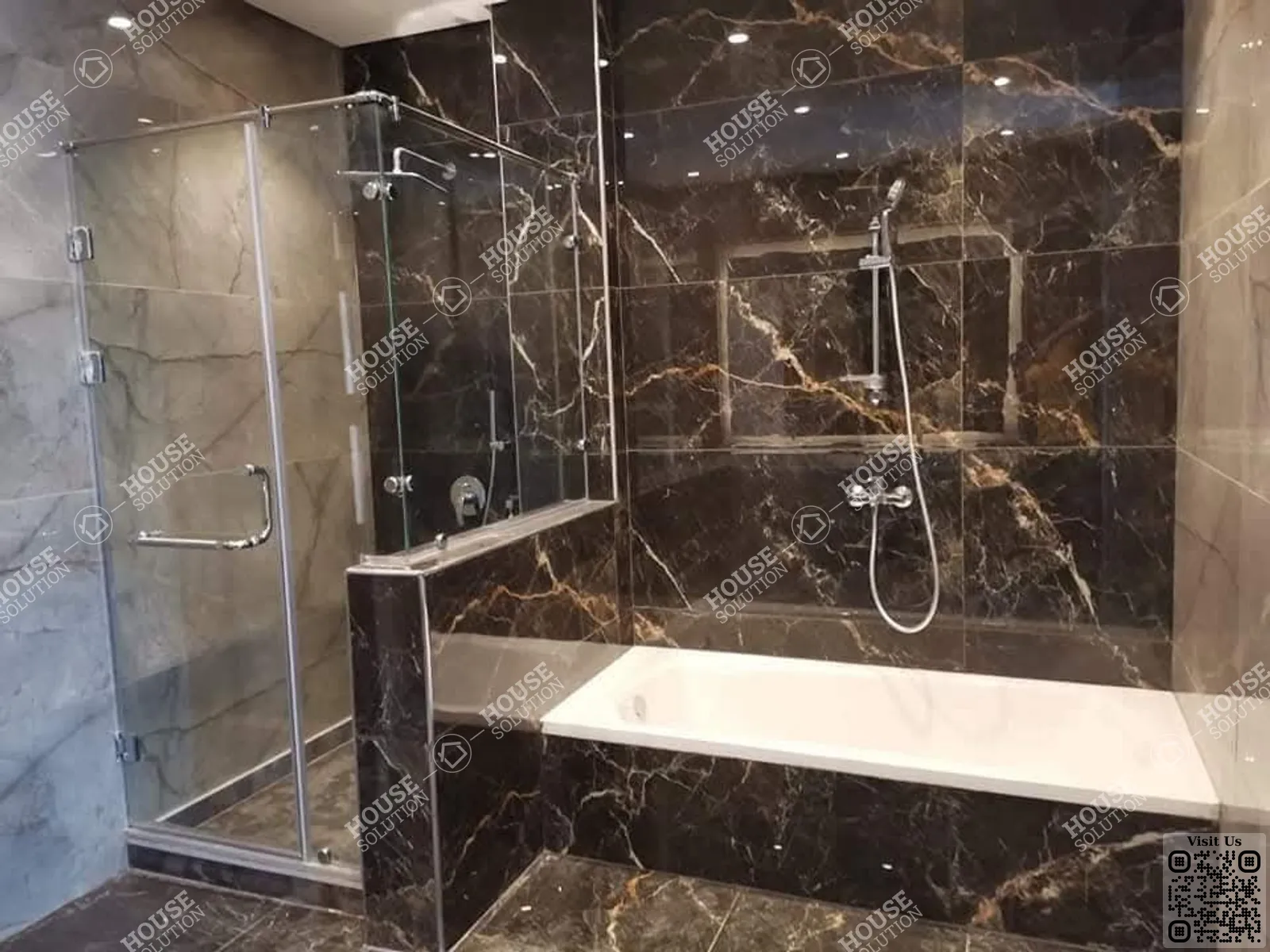 BATHROOM  @ Villas For Rent In Sheikh Zayed Allegria By SODIC Area: 600 m² consists of 5 Bedrooms 6 Bathrooms Semi furnished 5 stars #6586-2