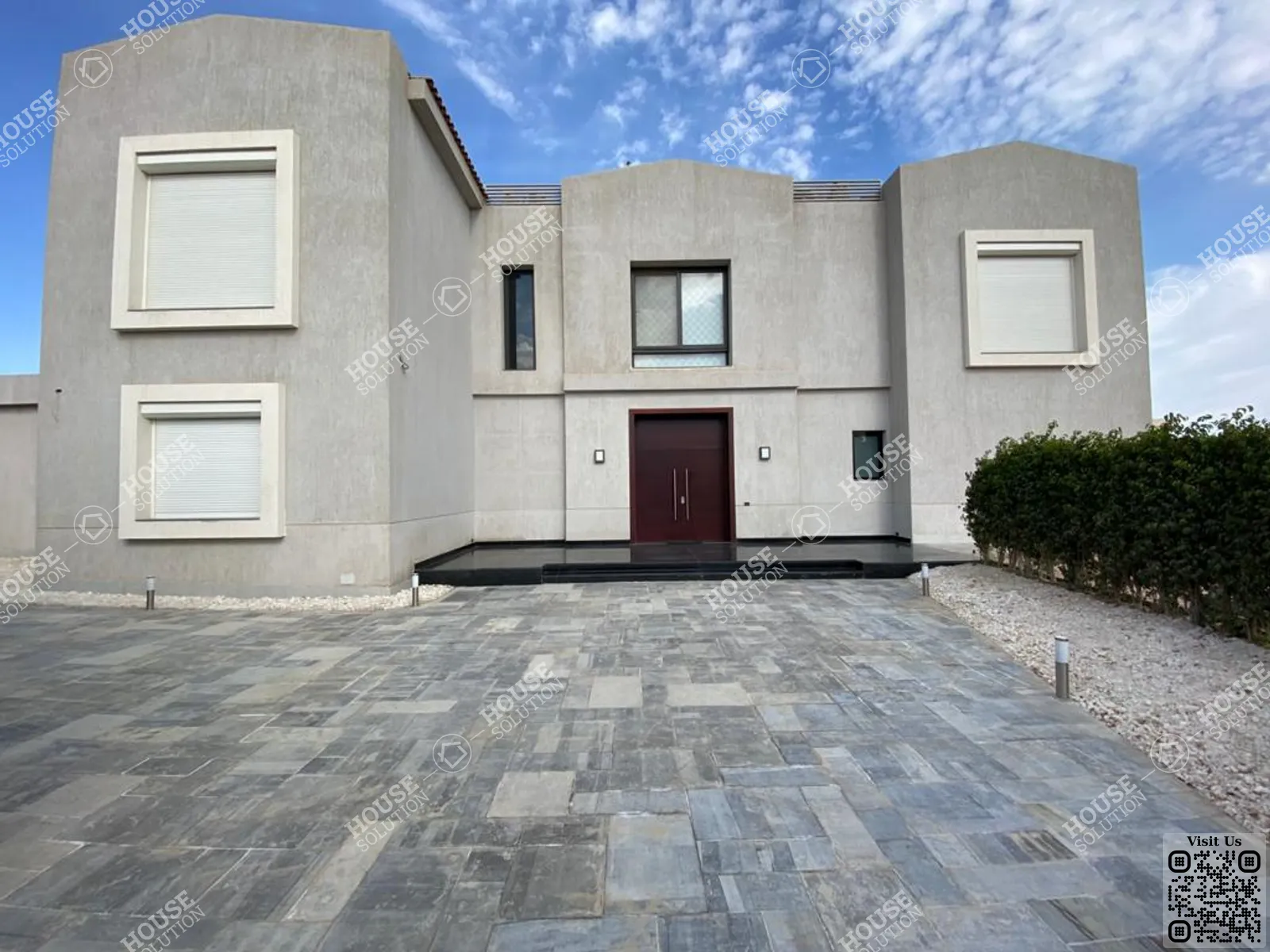 OUTSIDE VIEW  @ Villas For Rent In Sheikh Zayed Allegria By SODIC Area: 1600 m² consists of 5 Bedrooms 5 Bathrooms Modern furnished 5 stars #6587-0