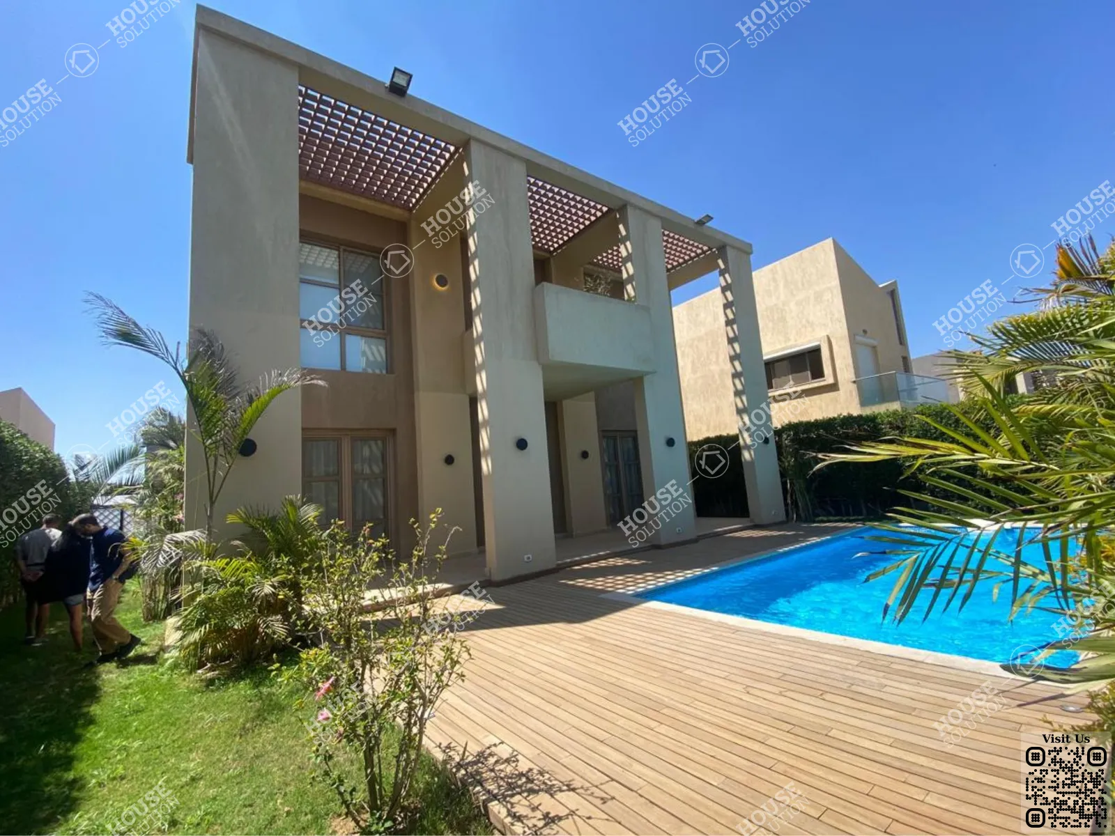 PRIVATE SWIMMING POOL  @ Villas For Rent In Sheikh Zayed Allegria By SODIC Area: 550 m² consists of 4 Bedrooms 5 Bathrooms Semi furnished 5 stars #6589-0