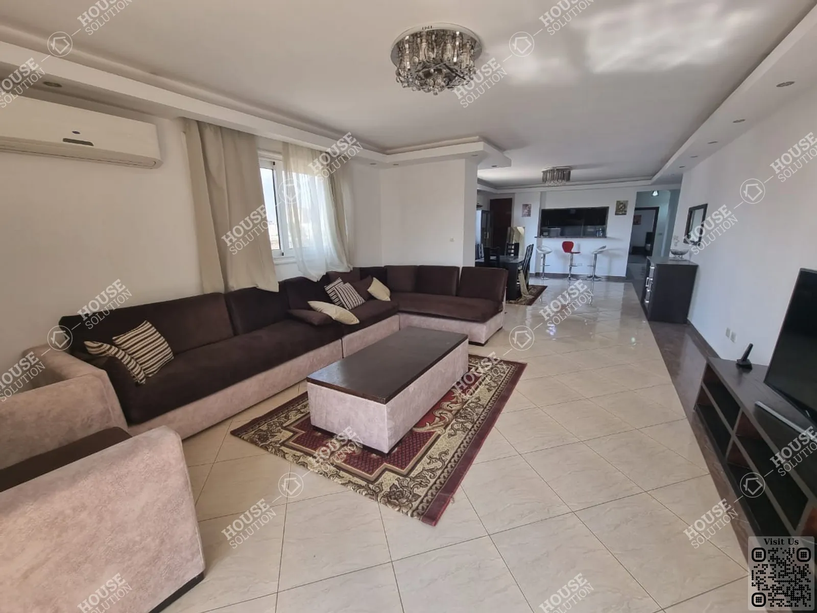 RECEPTION @ Apartments For Rent In Maadi Maadi Sarayat Area: 185 m² consists of 3 Bedrooms 3 Bathrooms Furnished 5 stars #6599-0