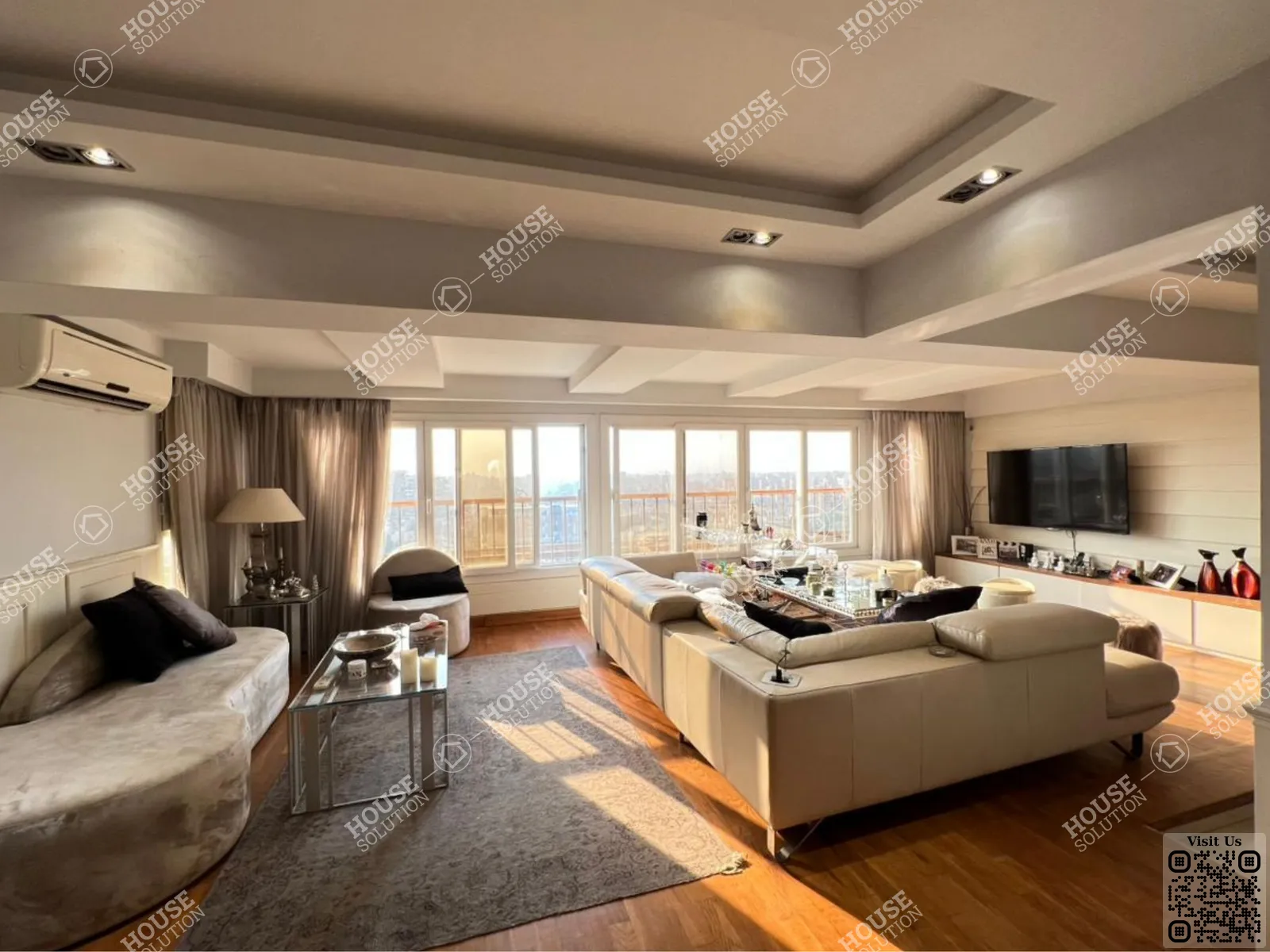RECEPTION  @ Apartments For Rent In Zamalek Zamalek GEZIRA ISLAND Area: 165 m² consists of 2 Bedrooms 3 Bathrooms Modern furnished 5 stars #6600-0