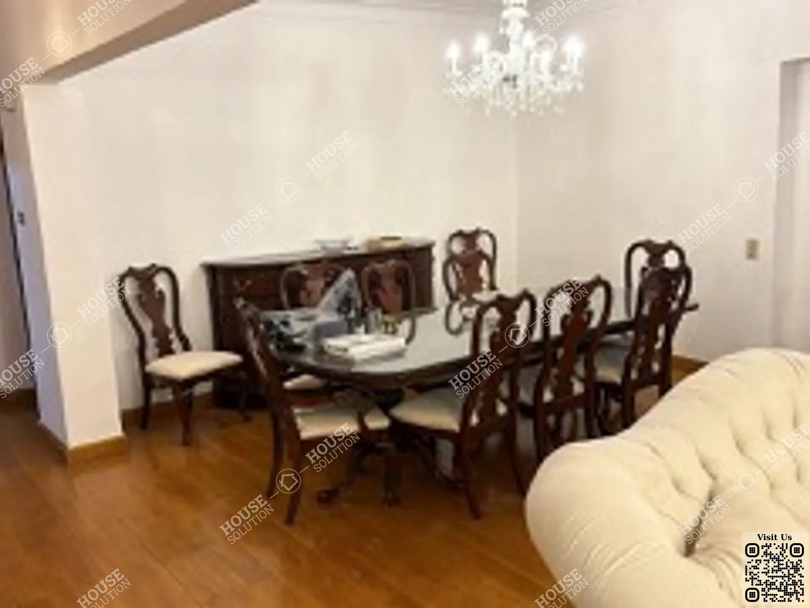 DINING AREA @ Apartments For Rent In Zamalek Zamalek GEZIRA ISLAND Area: 145 m² consists of 2 Bedrooms 2 Bathrooms Furnished 5 stars #6607-1