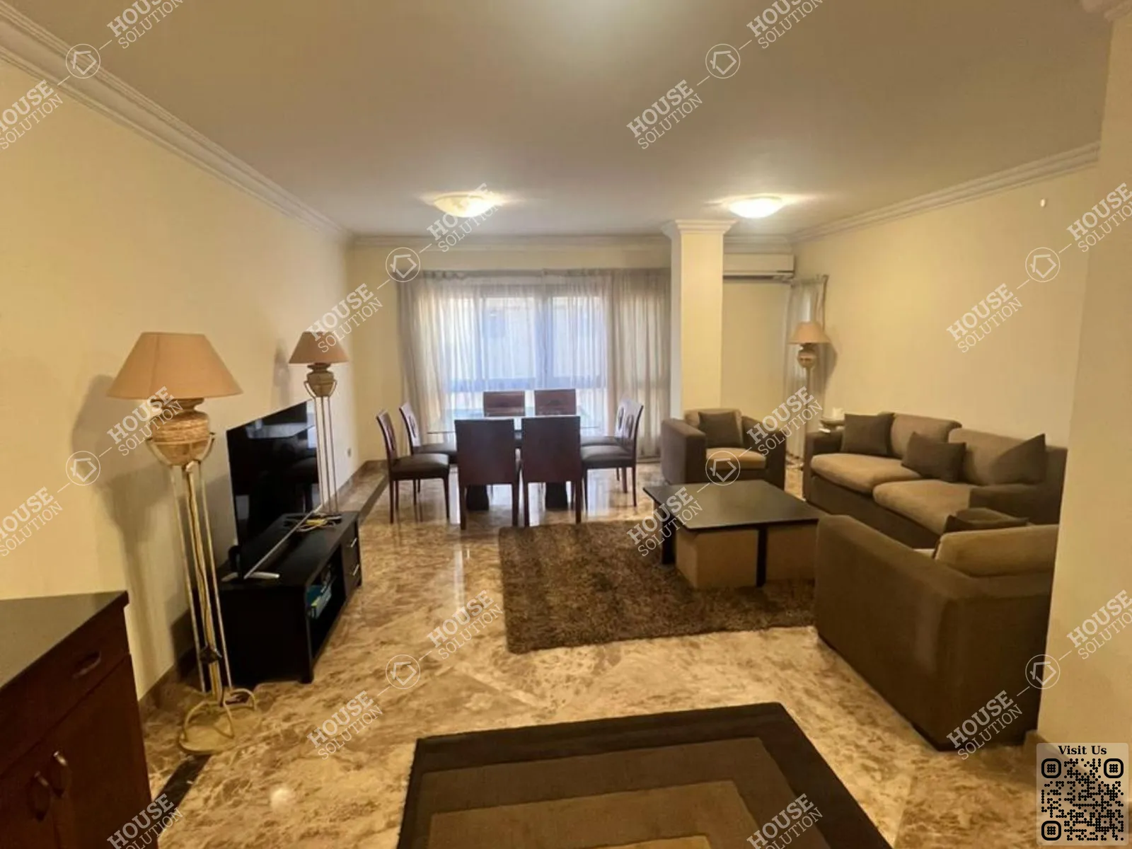 RECEPTION  @ Apartments For Rent In Maadi Maadi Sarayat Area: 185 m² consists of 3 Bedrooms 2 Bathrooms Furnished 5 stars #6613-0
