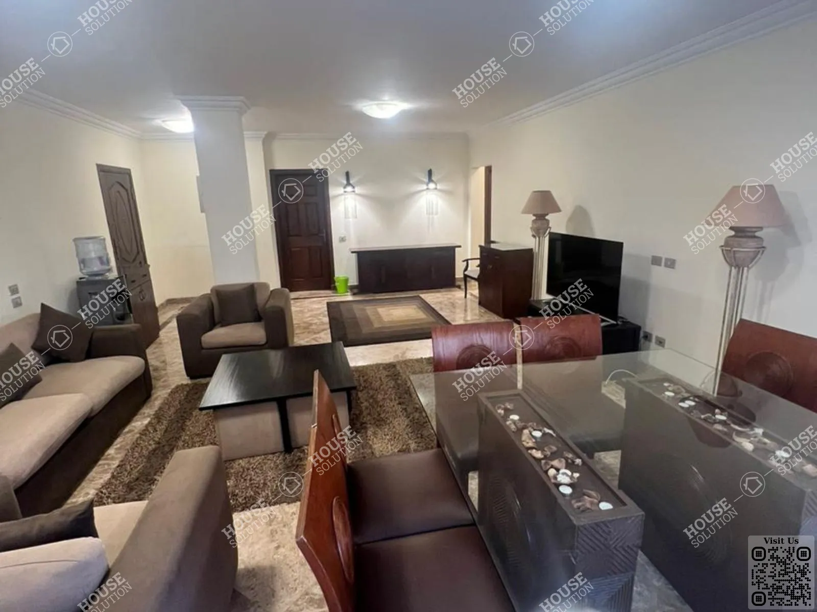 RECEPTION  @ Apartments For Rent In Maadi Maadi Sarayat Area: 185 m² consists of 3 Bedrooms 2 Bathrooms Furnished 5 stars #6613-1