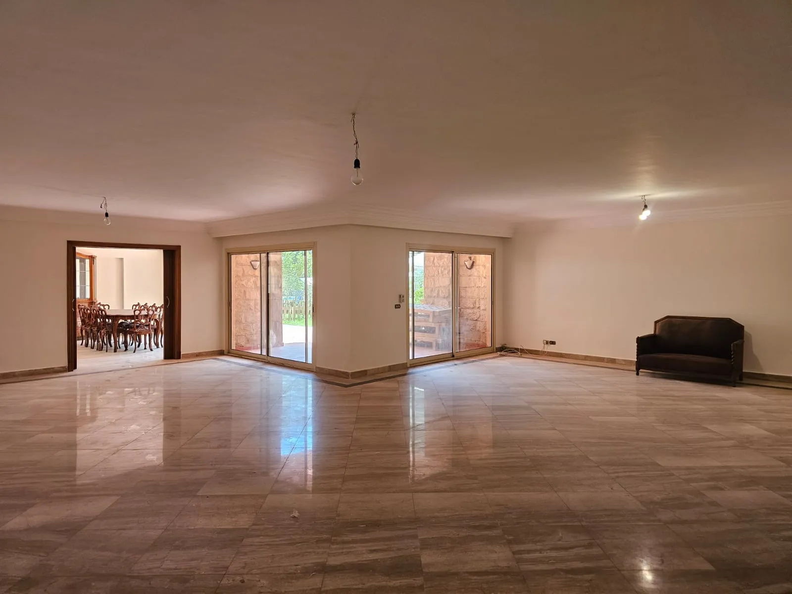 Ground Floors For Sale In Maadi Maadi Sarayat Area: 340 m² consists of 4 Bedrooms 5 Bathrooms Semi furnished 5 stars #6614