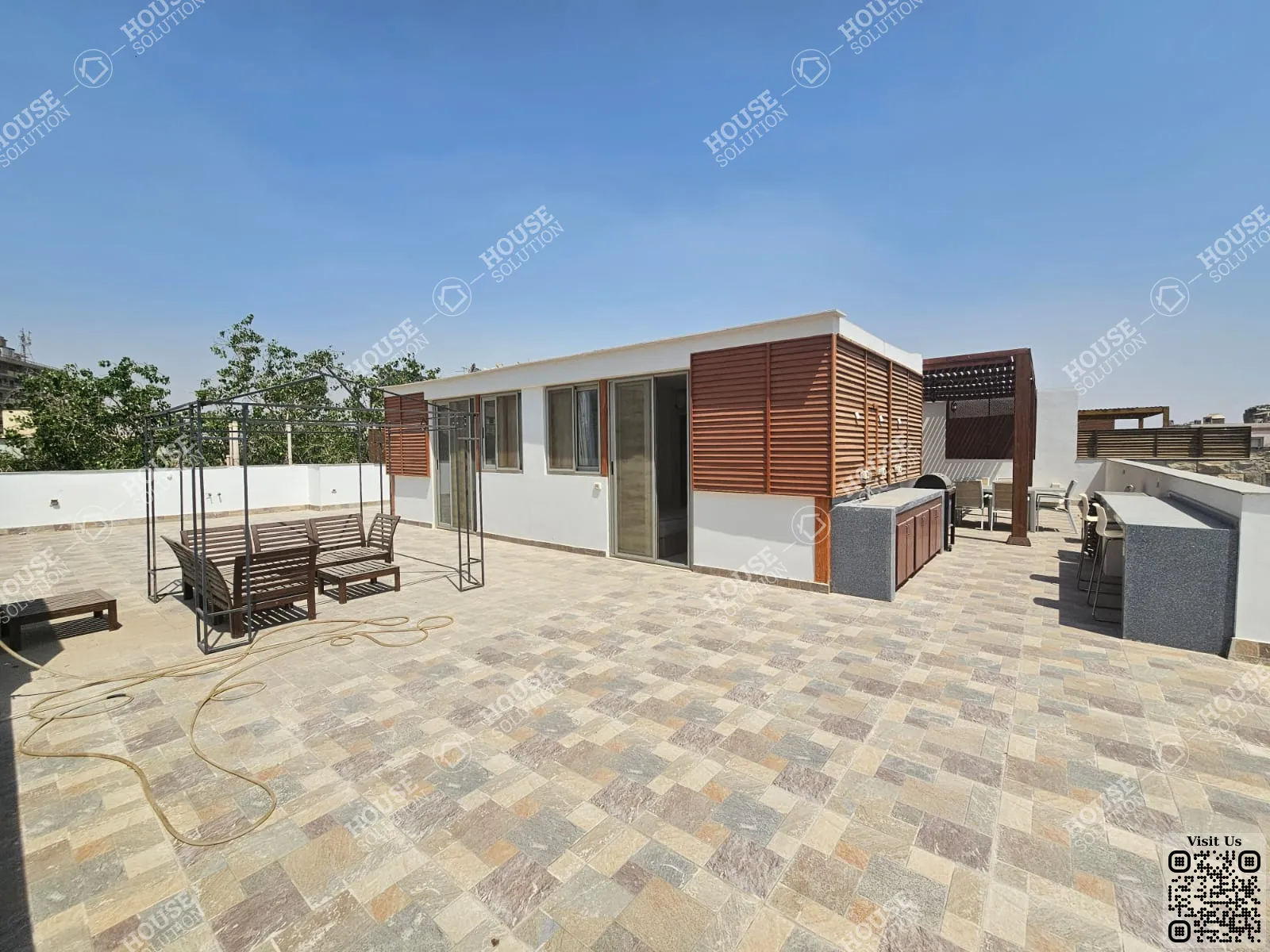 TERRACE  @ Penthouses For Rent In Maadi Maadi Sarayat Area: 110 m² consists of 2 Bedrooms 3 Bathrooms Modern furnished 5 stars #6617-0