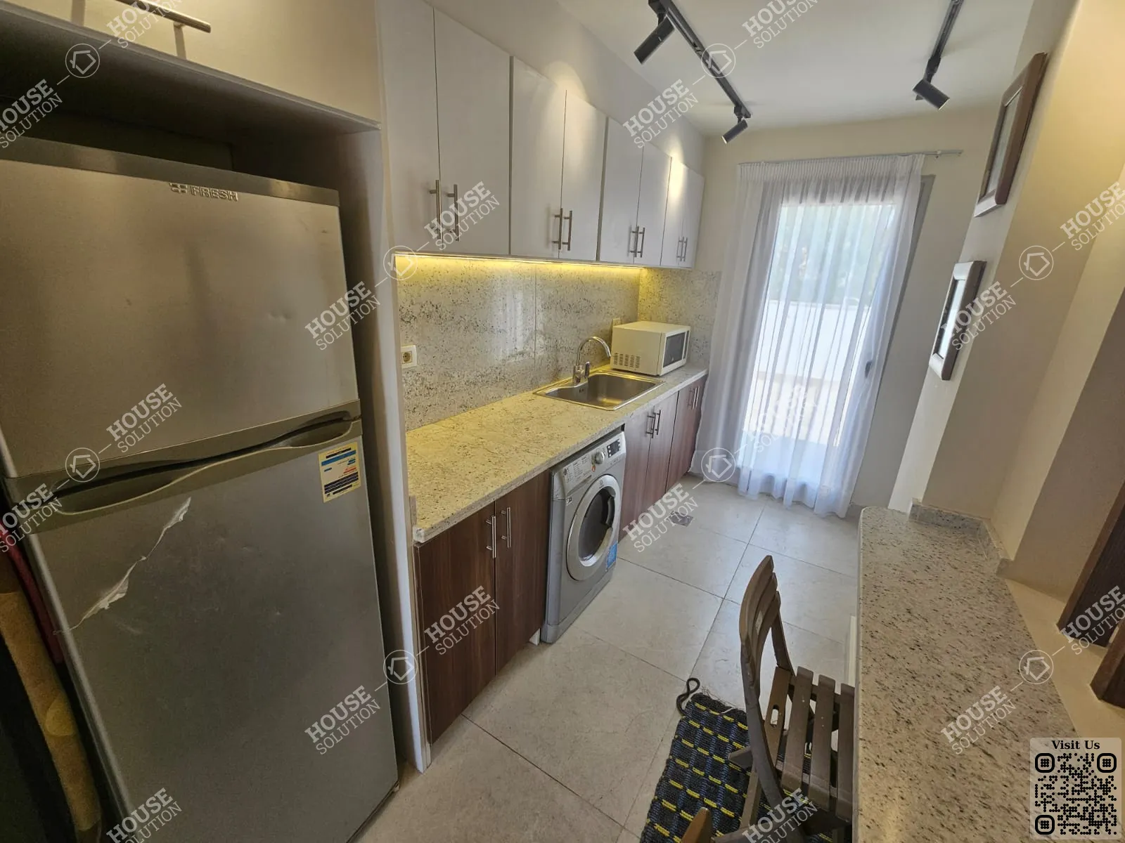 KITCHEN  @ Penthouses For Rent In Maadi Maadi Sarayat Area: 110 m² consists of 2 Bedrooms 3 Bathrooms Modern furnished 5 stars #6617-2