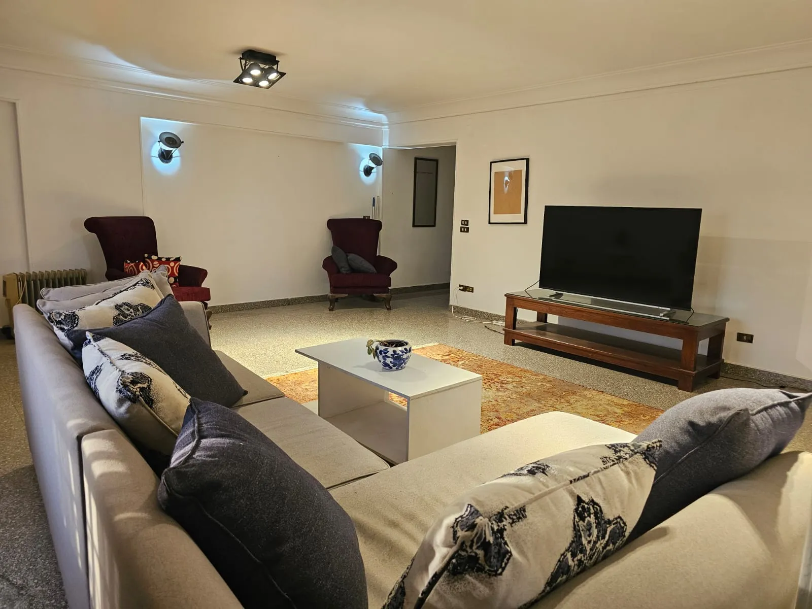 Apartments For Sale In Maadi Maadi Sarayat Area: 145 m² consists of 3 Bedrooms 3 Bathrooms Furnished 5 stars #6638