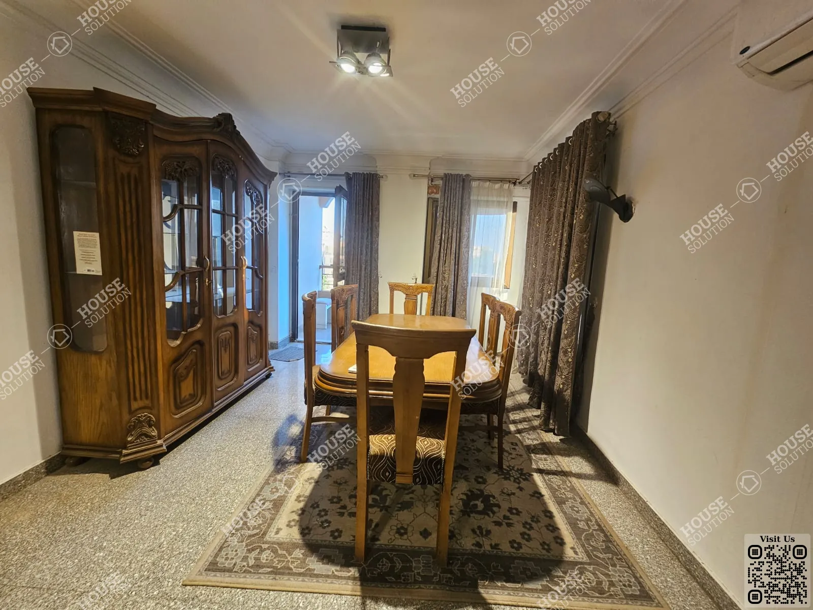 DINING AREA @ Apartments For Rent In Maadi Maadi Sarayat Area: 145 m² consists of 3 Bedrooms 3 Bathrooms Furnished 5 stars #6638-2