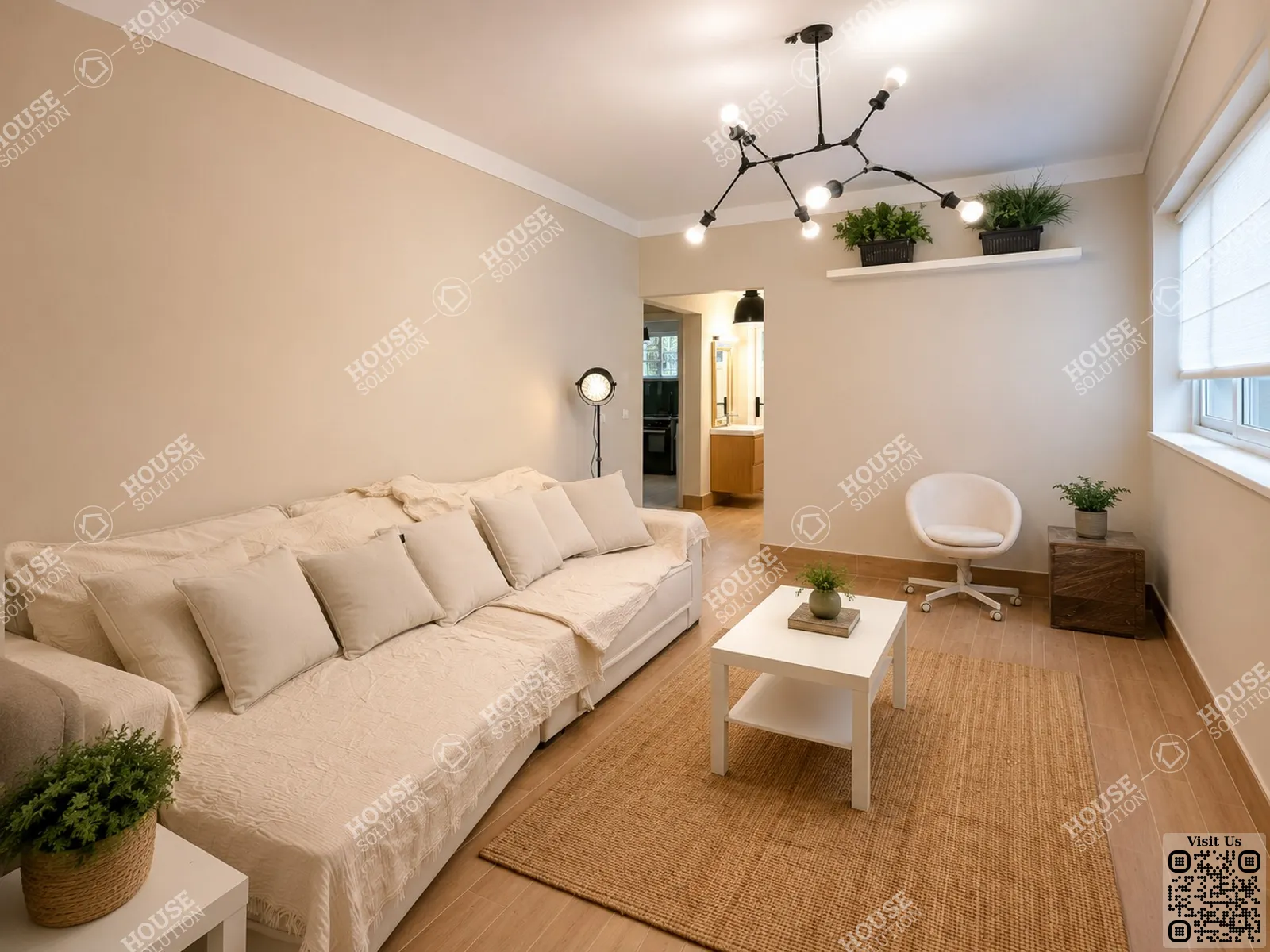 RECEPTION  @ Ground Floors For Rent In Maadi Maadi Sarayat Area: 125 m² consists of 3 Bedrooms 2 Bathrooms Modern furnished 5 stars #6651-0