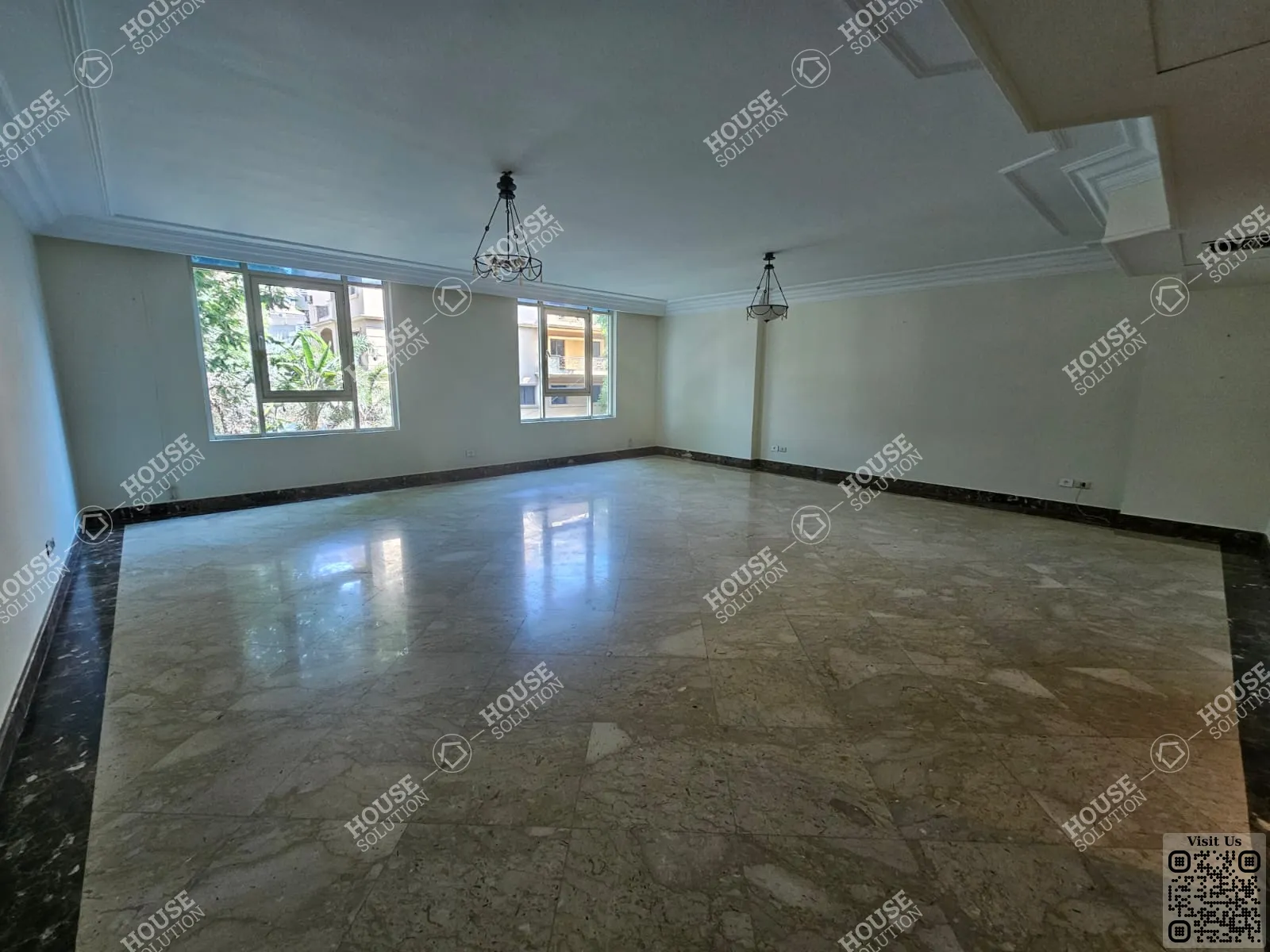 RECEPTION  @ Apartments For Rent In Maadi Maadi Degla Area: 320 m² consists of 4 Bedrooms 4 Bathrooms Semi furnished 5 stars #6653-1