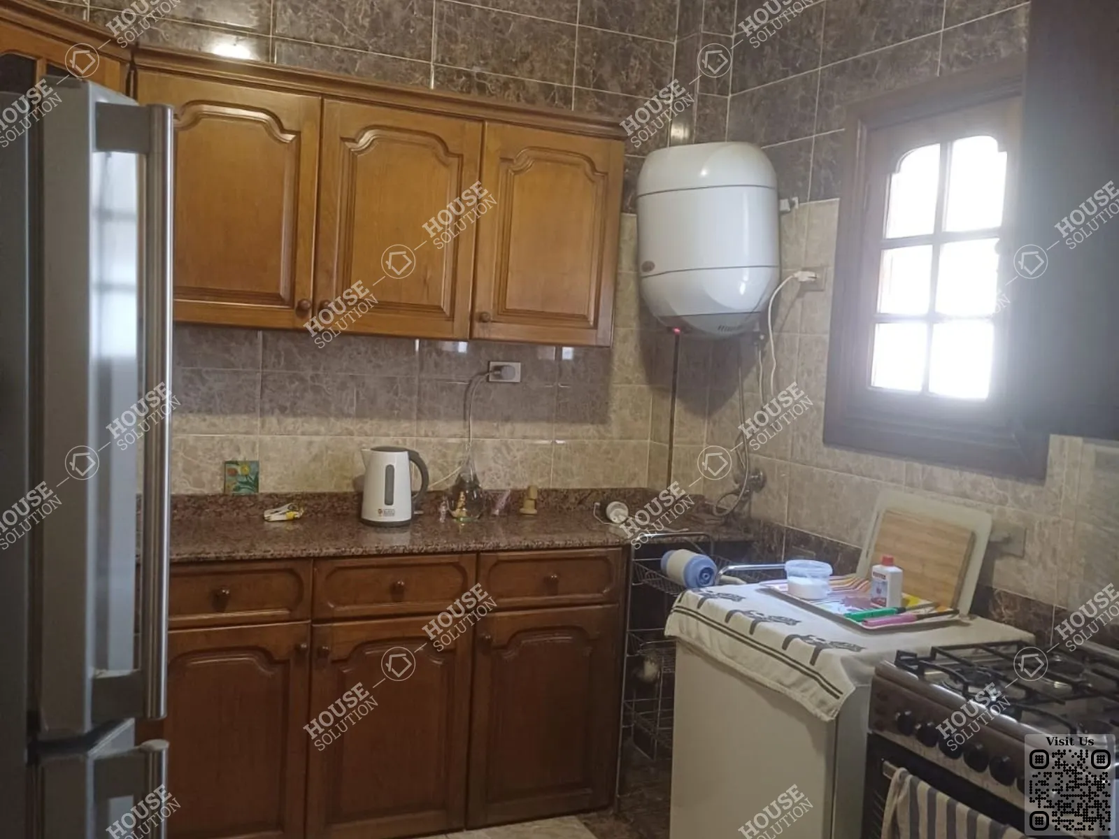 KITCHEN @ Apartments For Rent In Maadi Maadi Sarayat Area: 145 m² consists of 3 Bedrooms 2 Bathrooms Furnished 5 stars #6662-2